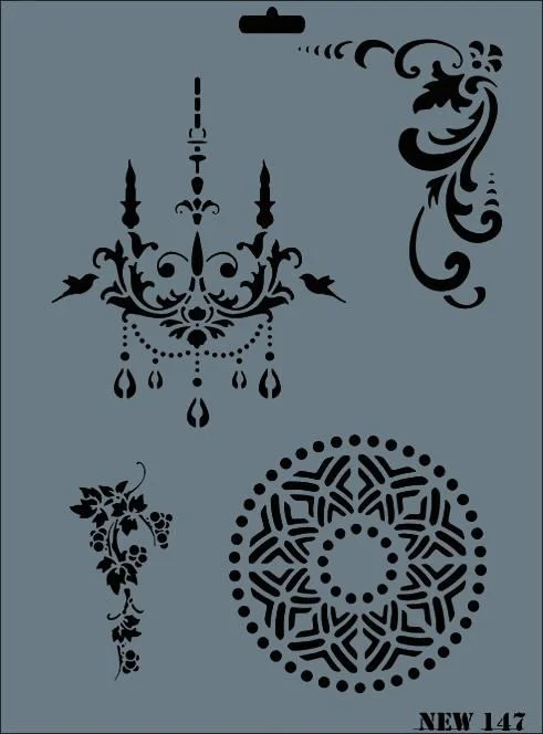 New Seri N-147 Stencil 35x25 cm Fiyatı, Yorumları ve Özellikleri