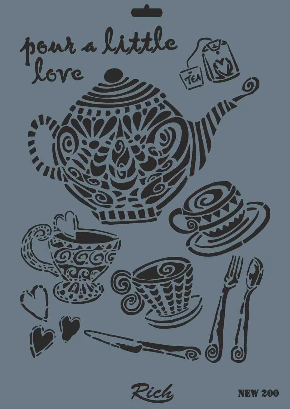 New Seri N-200 Stencil 35x25 cm Fiyatı, Yorumları ve Özellikleri