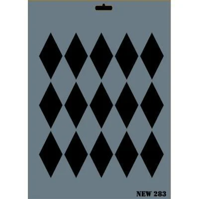 New Seri N-283 Stencil Şablon 35x25 cm – Kırılmayan Dayanıklı 3 Boyutlu Rölyef Şablonu Fiyatı, Yorumları ve Özellikleri