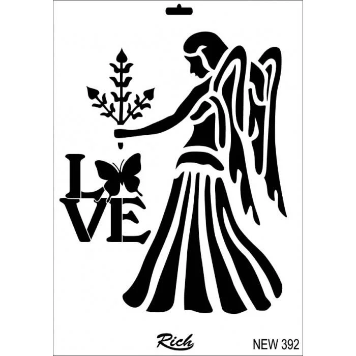 New Seri N-392 Stencil 35x25 cm Fiyatı, Yorumları ve Özellikleri