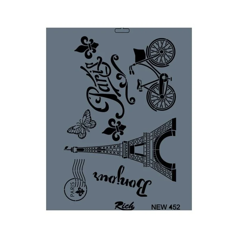New Seri N-452 Stencil 35x25 cm New Seri N-452 Stencil 35x25 cm Fiyatı, Yorumları ve Özellikleri