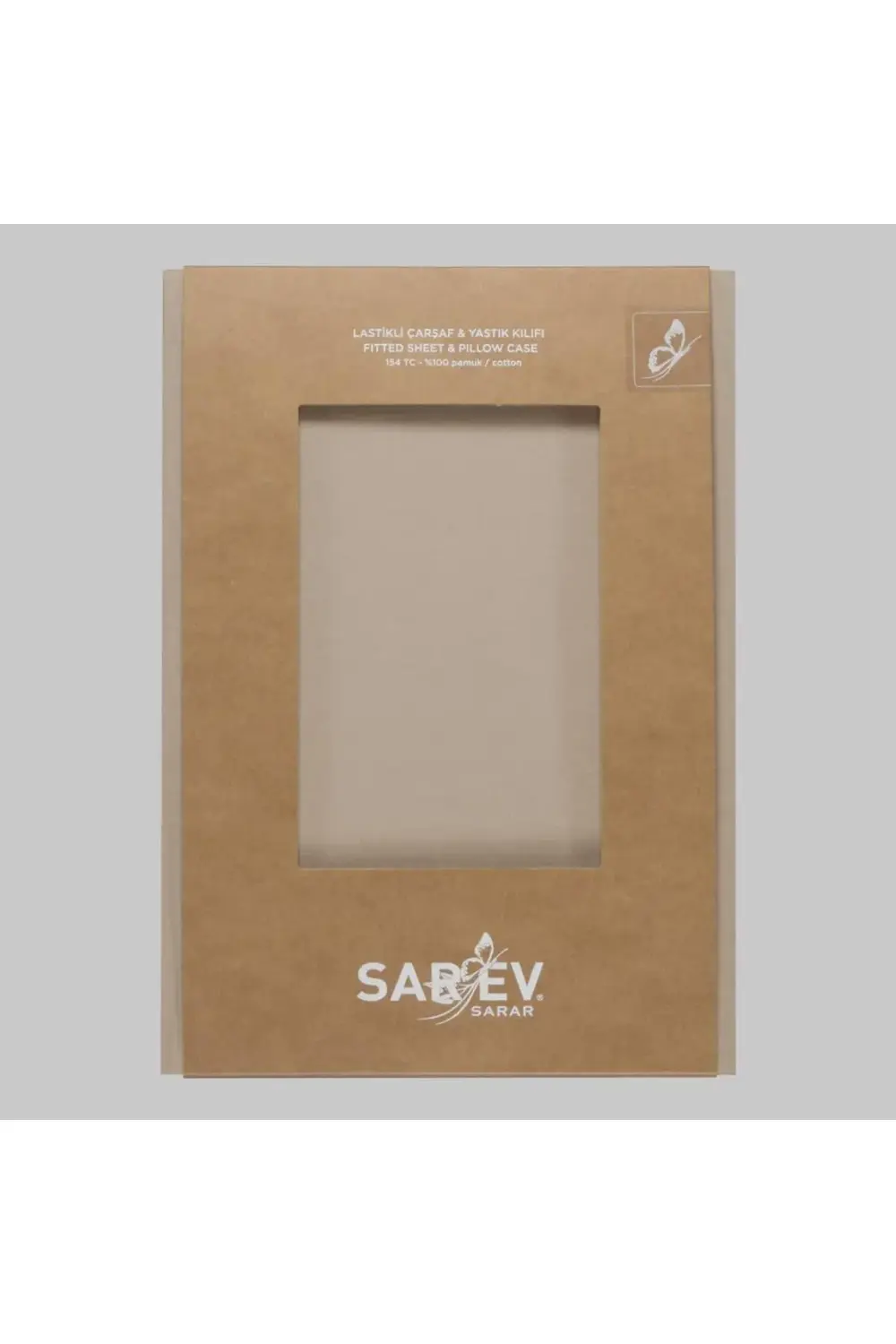 New Slow Cıty 120x200 Fıtted Çarşaf, .bej