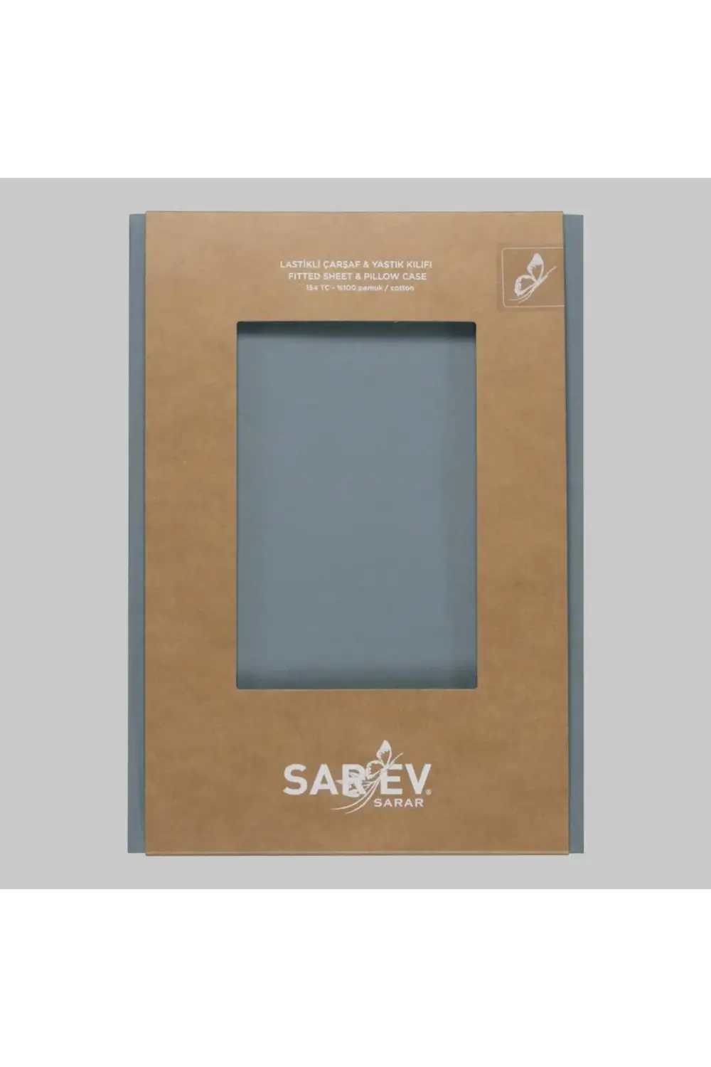 Sarev New Slow Cıty 120X200 Fıtted Çarşaf, .Mavi