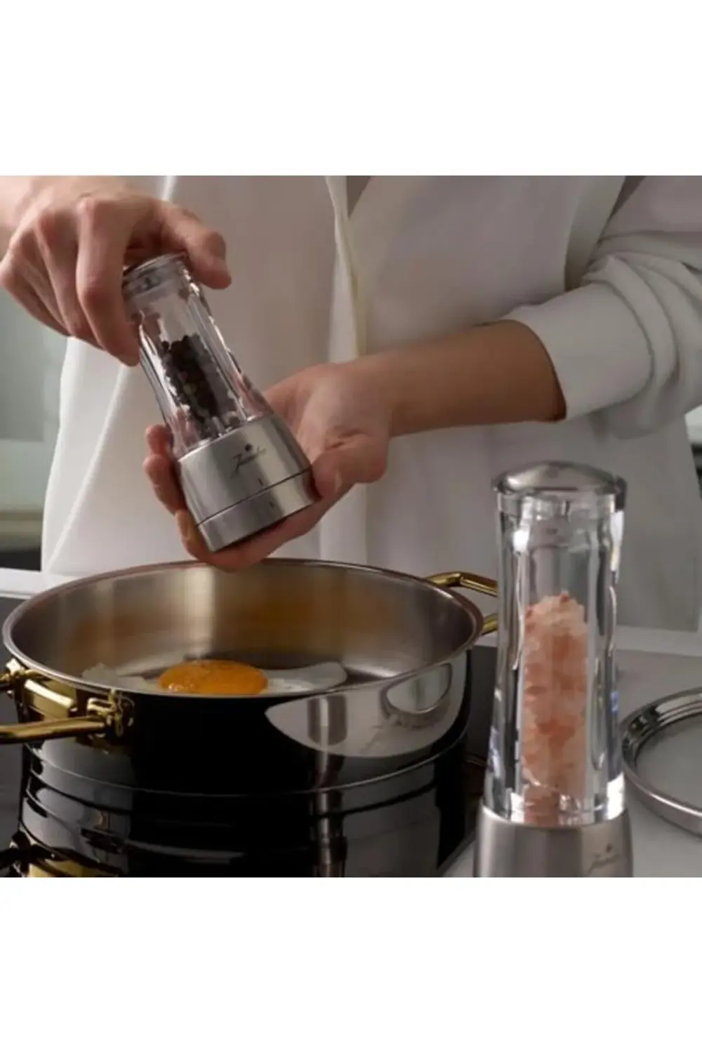 New Spin Tuz&Karabiber Değirmeni 17 cm, Renkli 395519