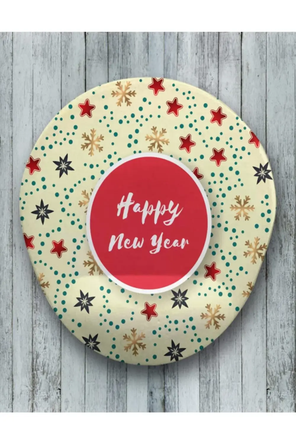 New Year Bilek Destekli Mouse Pad