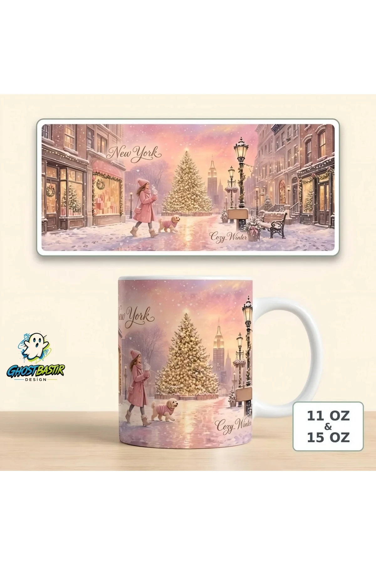 New York Kupa Bardak | Tek Adet K0623