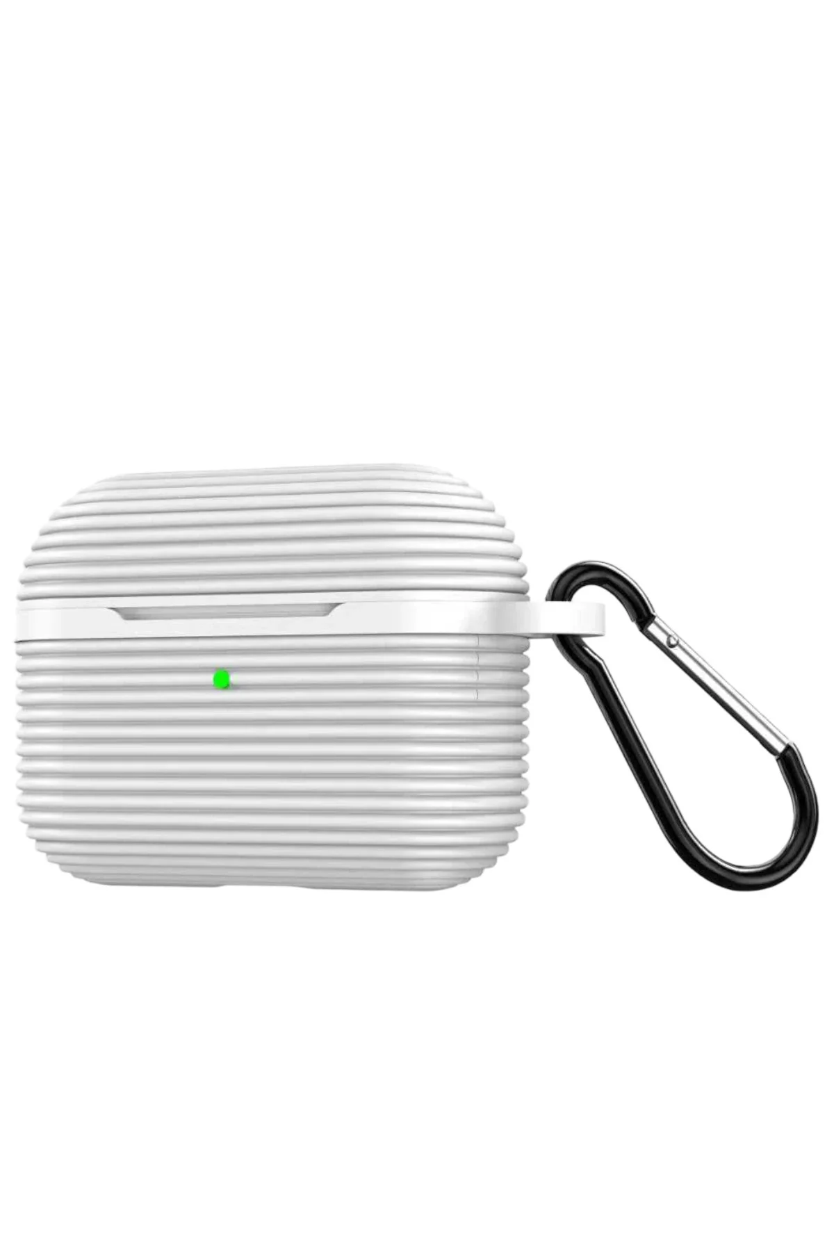 Newface Airpods Pro 3 (3.nesil) Raven Silikon Kılıf - Beyaz