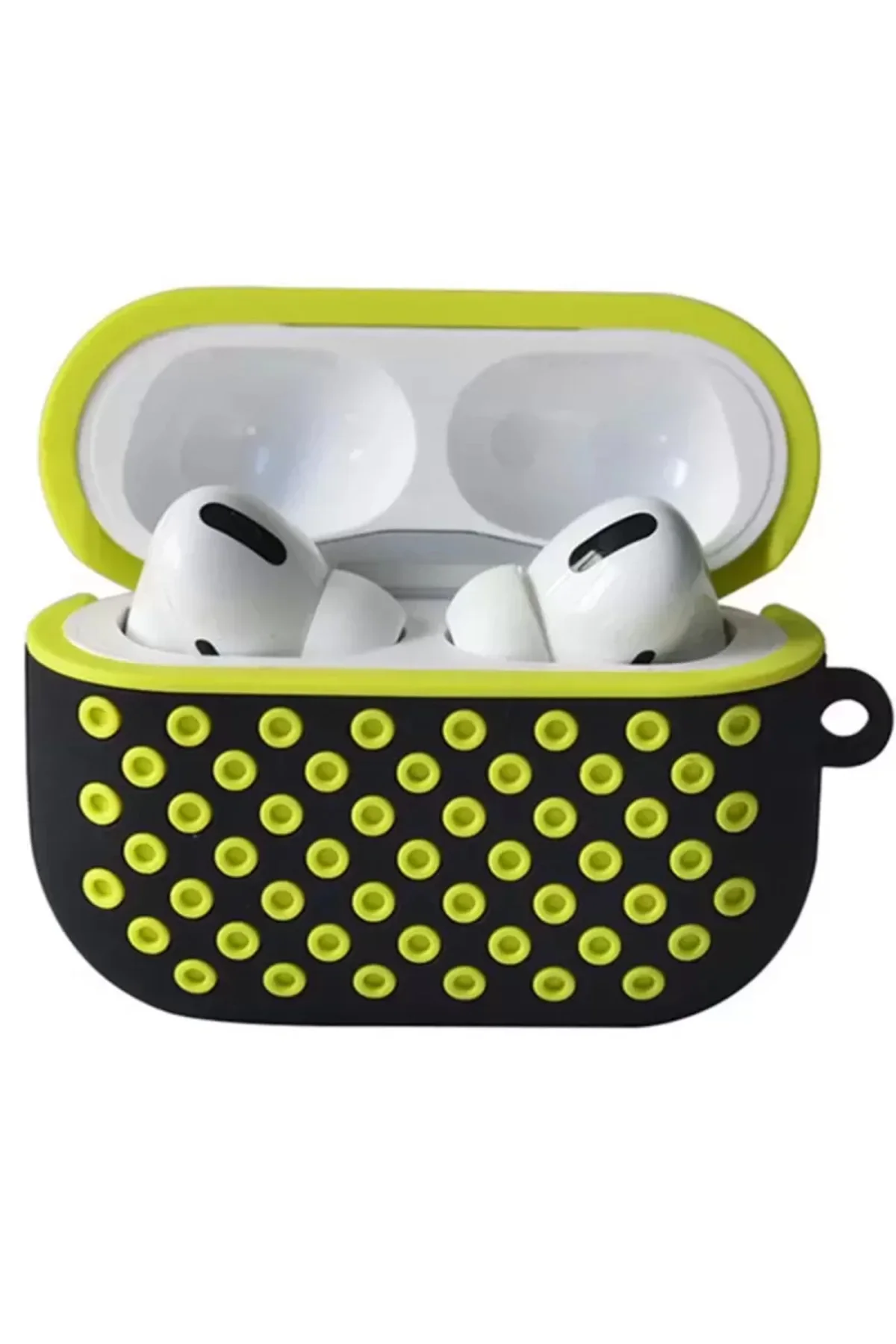 Newface Apple Airpods Pro 2 (2.nesil) Spor Delikli Kılıf - Siyah-