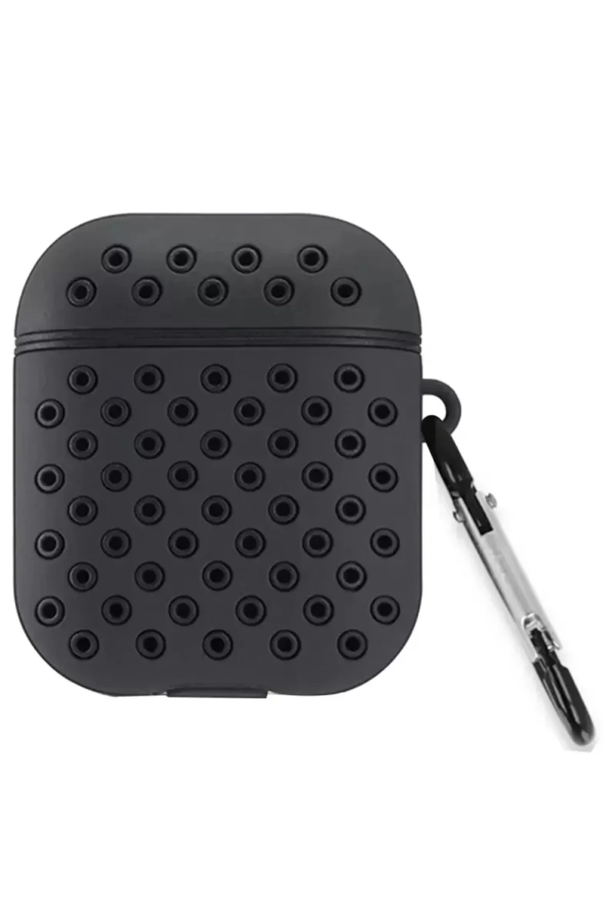 Newface Apple Airpods 3 (3.nesil) Spor Delikli Kılıf - Siyah-siya