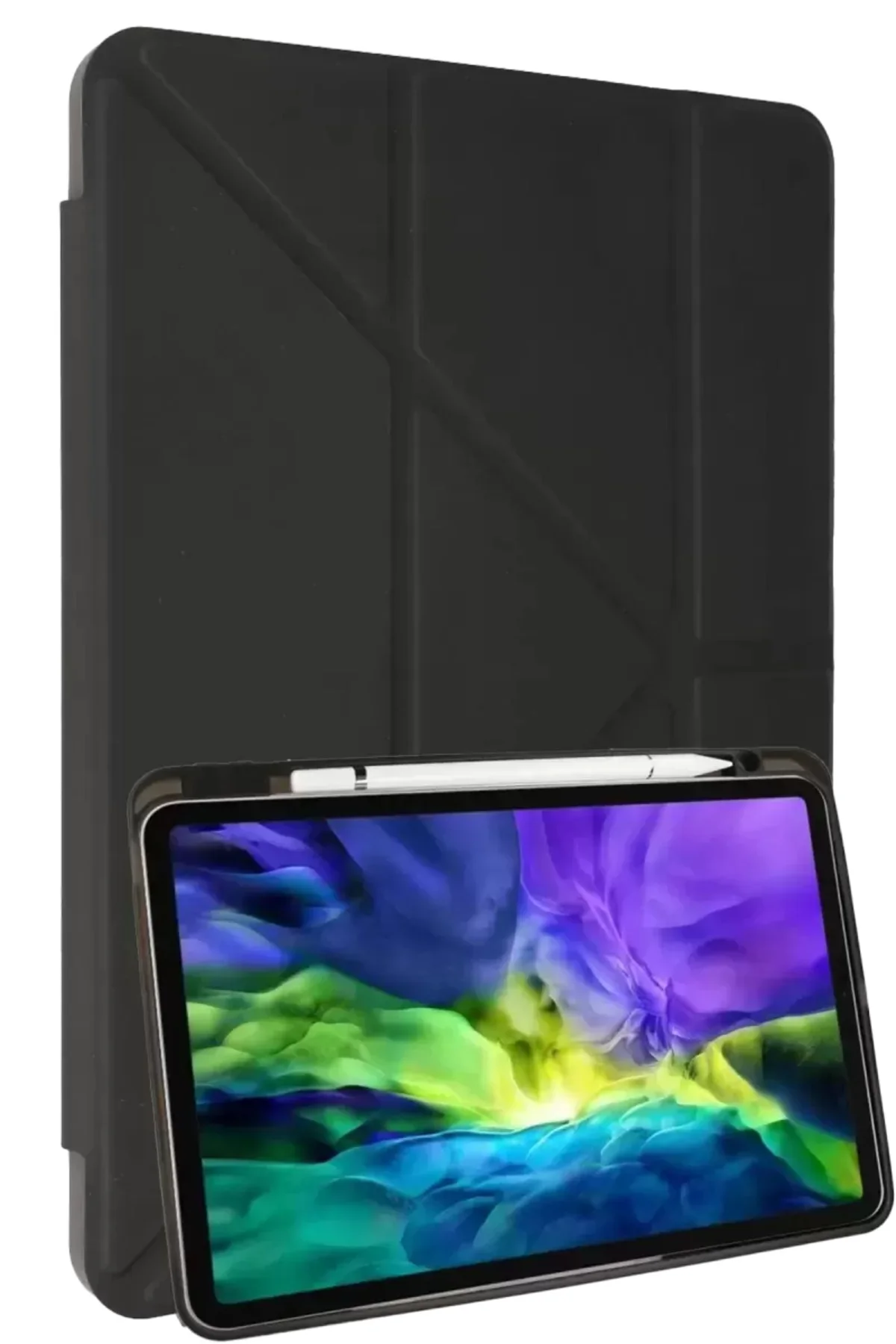 Newface Apple İpad 10.2 (8.nesil) Kılıf Kalemlikli Mars Tablet Kı