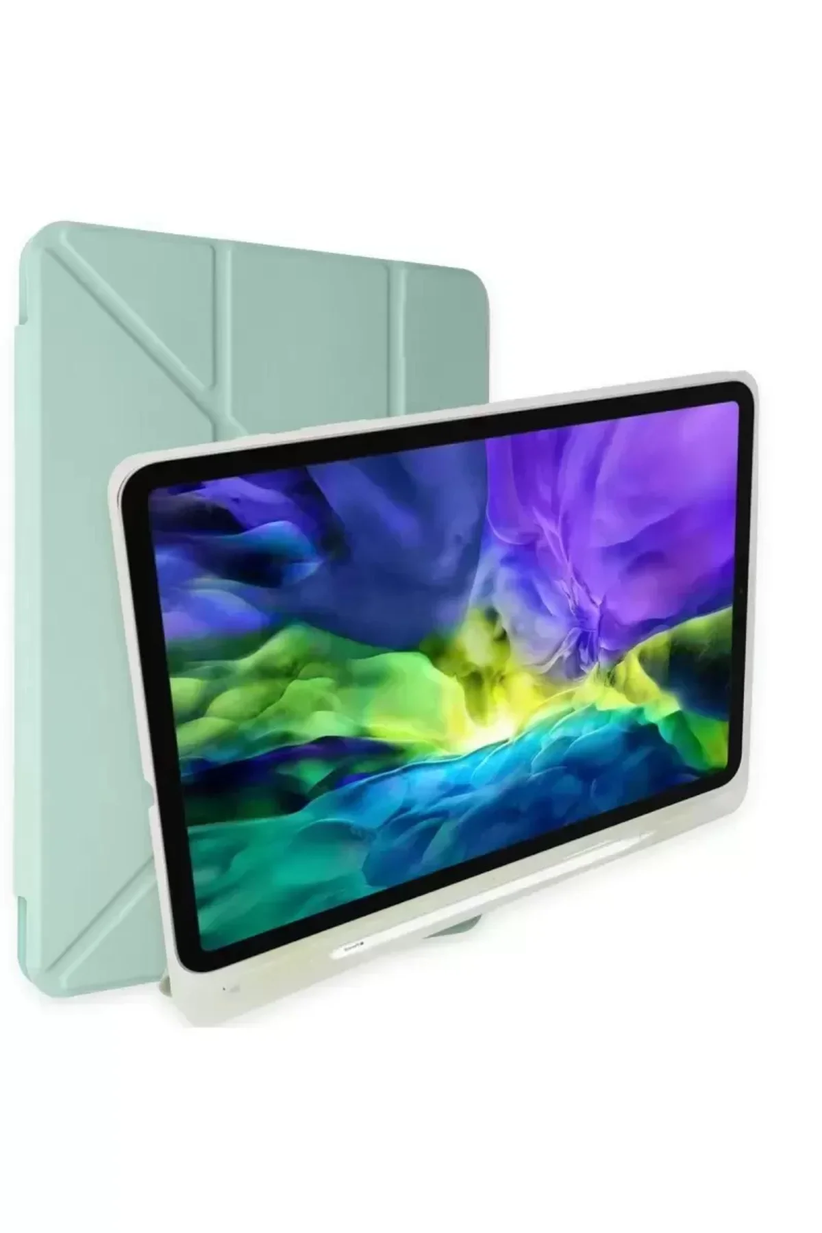 Newface Apple İpad 2022 10.9 (10.nesil) Kılıf Kalemlikli Mars Tab