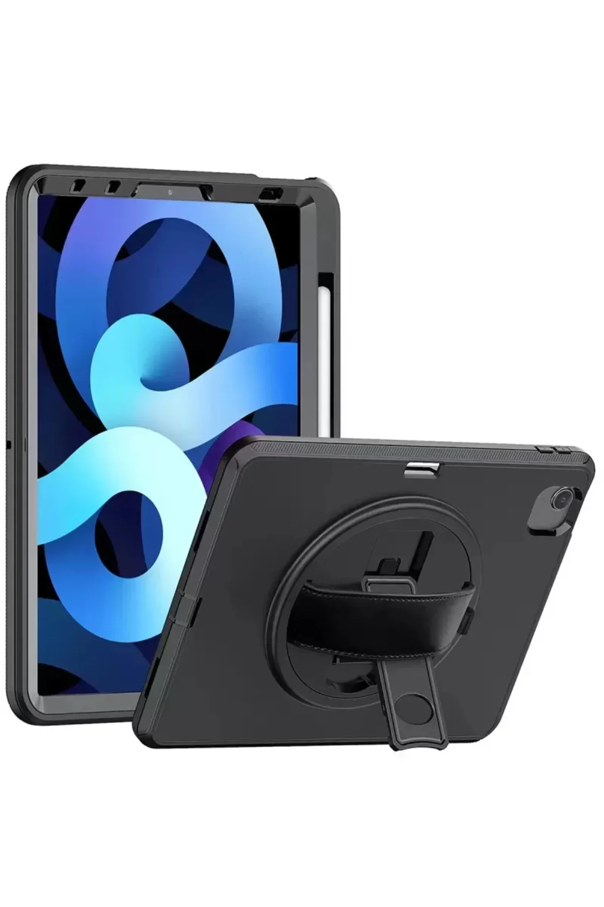 Newface Apple İpad 2022 10.9 (10.nesil) Kılıf Hand Strap Tablet K
