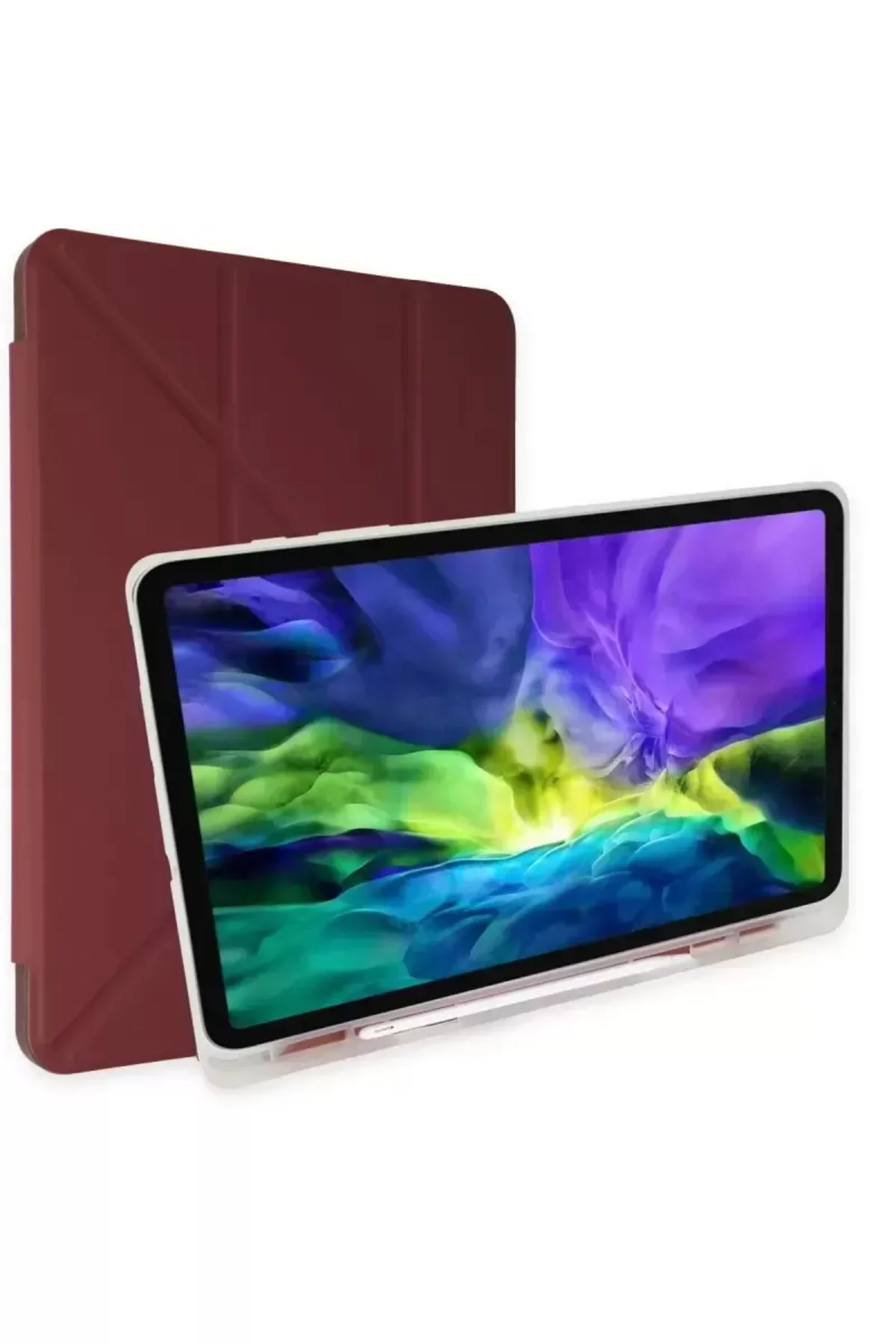 Newface Apple İpad 2022 10.9 (10.nesil) Kılıf Kalemlikli Mars Tab
