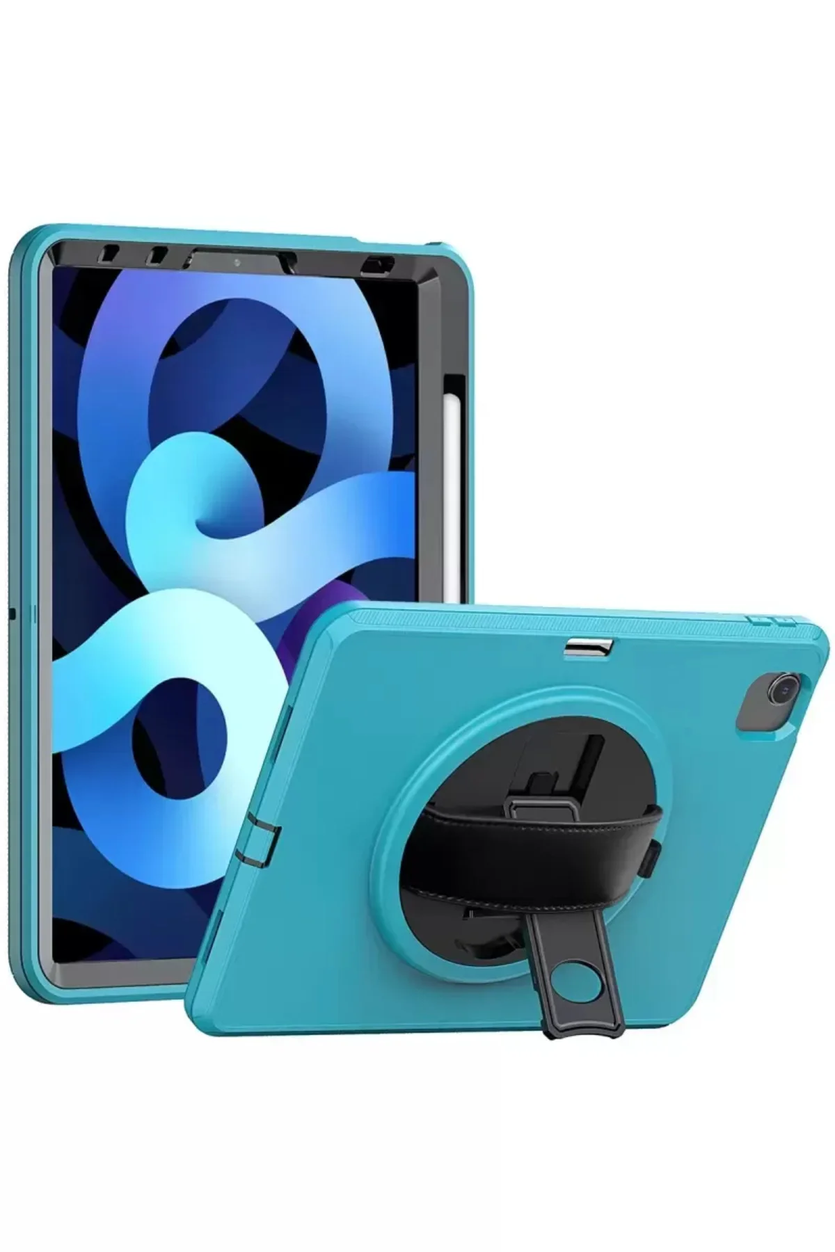 Newface Apple İpad 2022 10.9 (10.nesil) Kılıf Hand Strap Tablet K