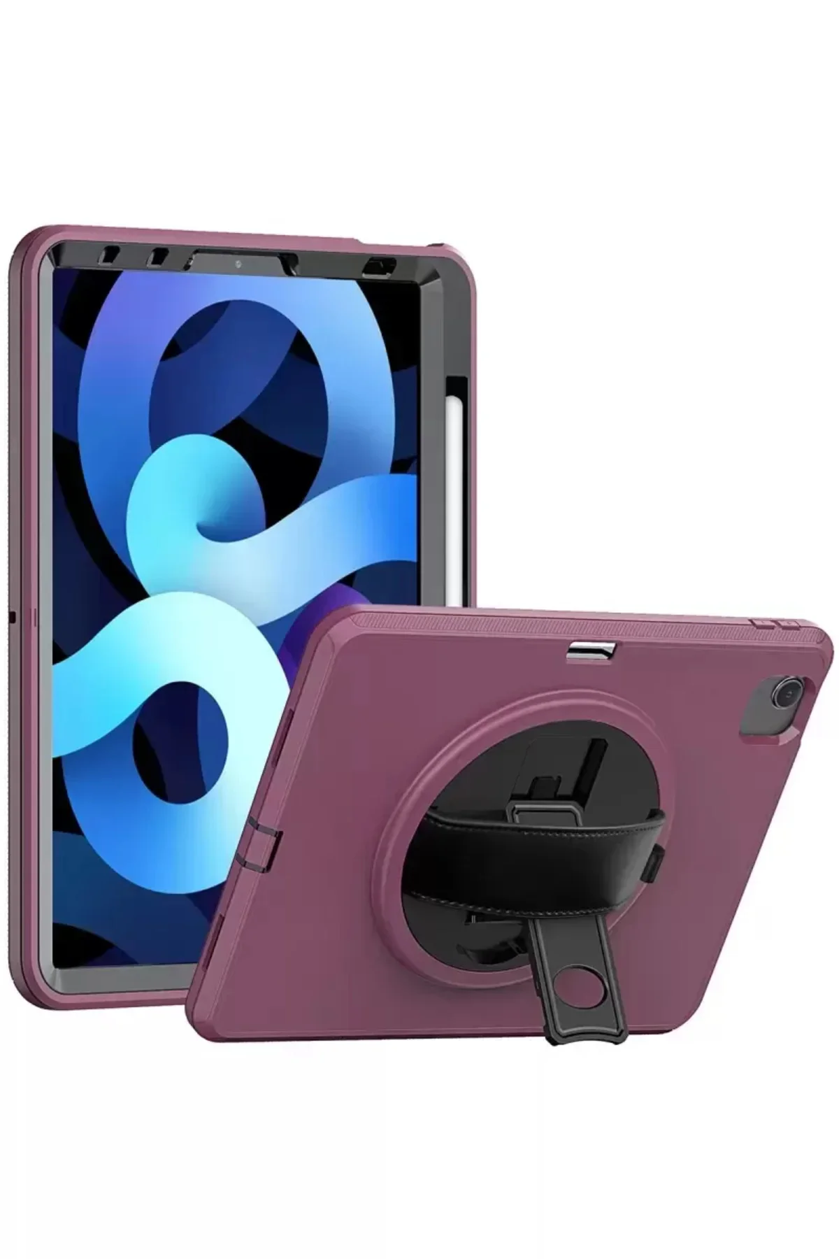 Newface Apple İpad 2022 10.9 (10.nesil) Kılıf Hand Strap Tablet K