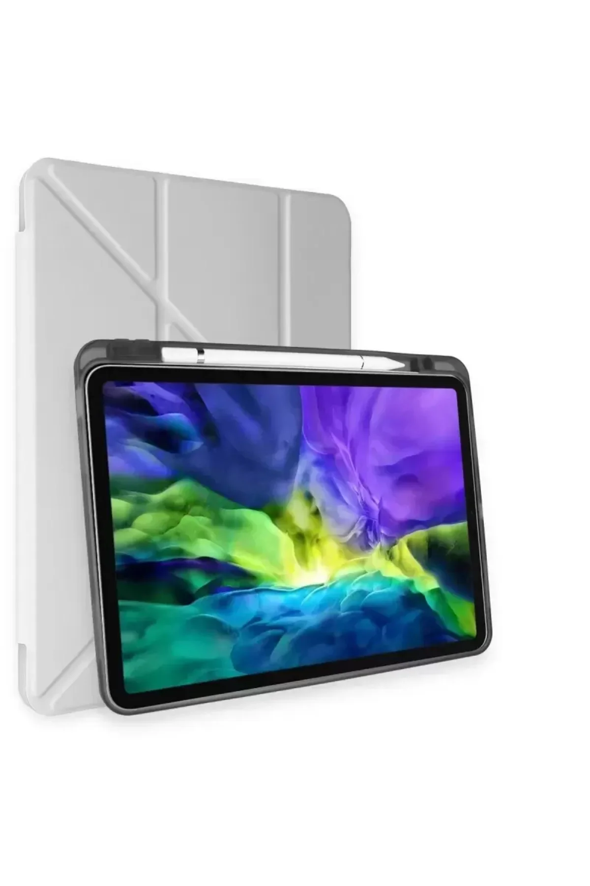 Newface Apple İpad Air 4 10.9 Kılıf Kalemlikli Mars Tablet Kılıfı