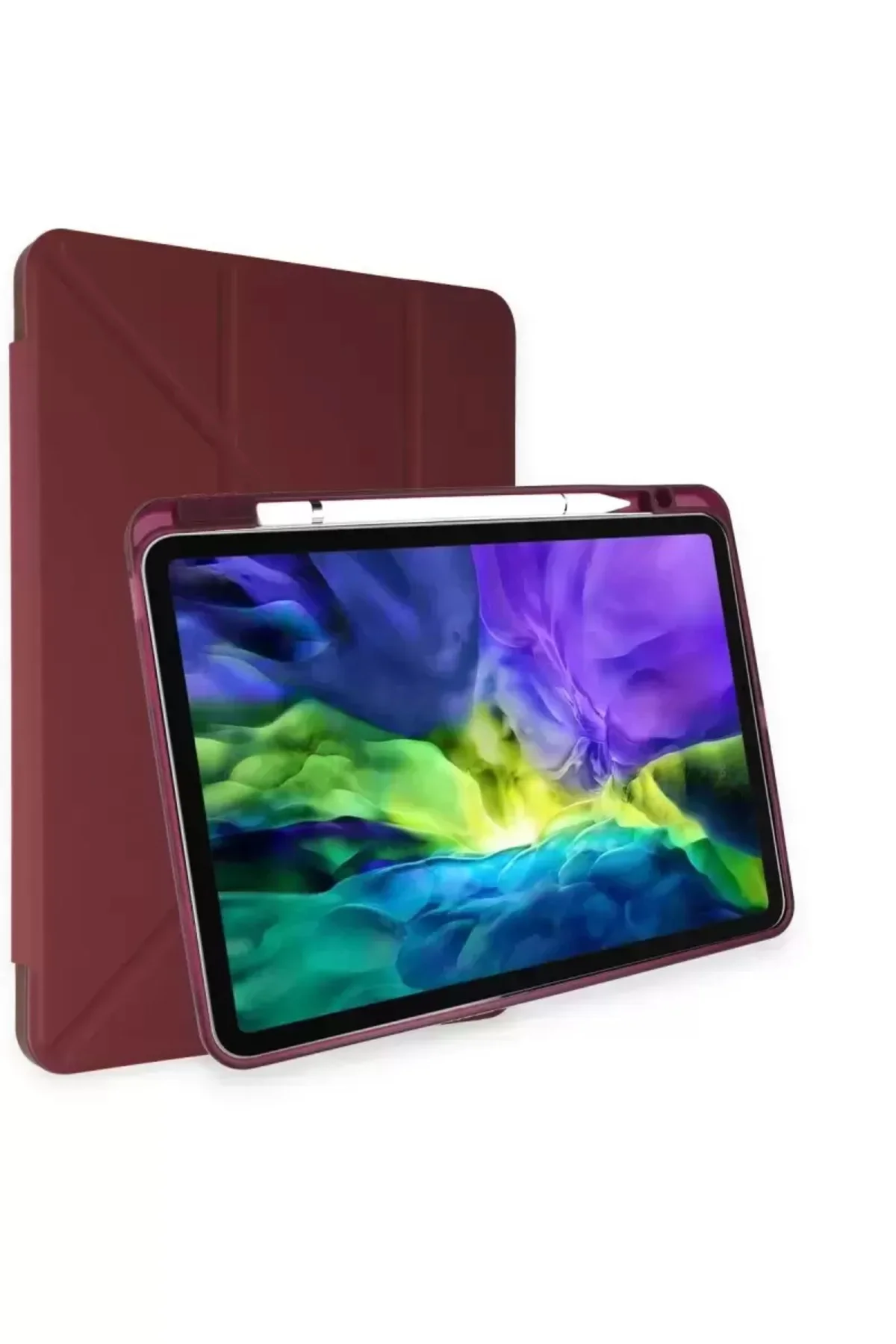 Newface Apple İpad Air 4 10.9 Kılıf Kalemlikli Mars Tablet Kılıfı
