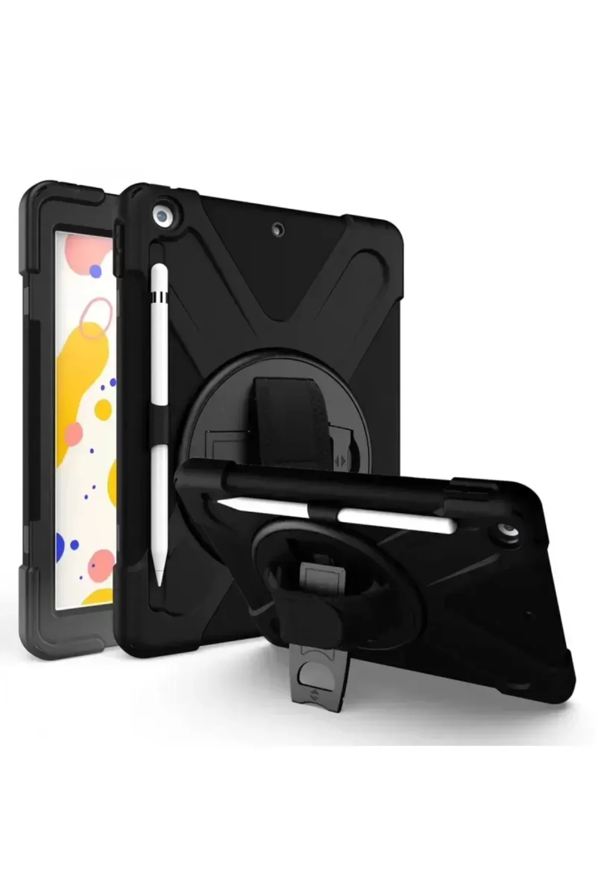 Newface Apple İpad Air 3 10.5 Kılıf Amazing Tablet Kapak - Siyah