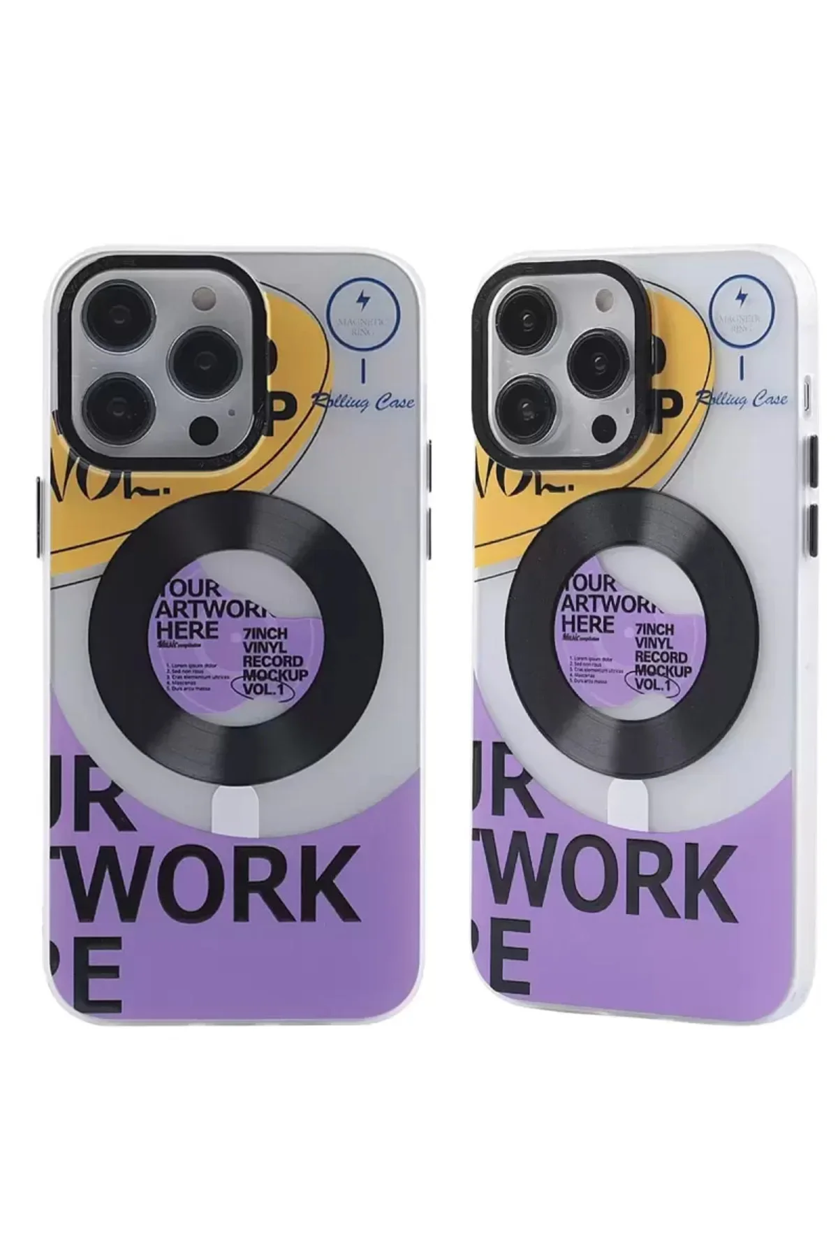 Newface Apple İphone 14 Pro Kılıf Apollo Magneticsafe Desenli Kapak - Apollo Şeffaf - 6