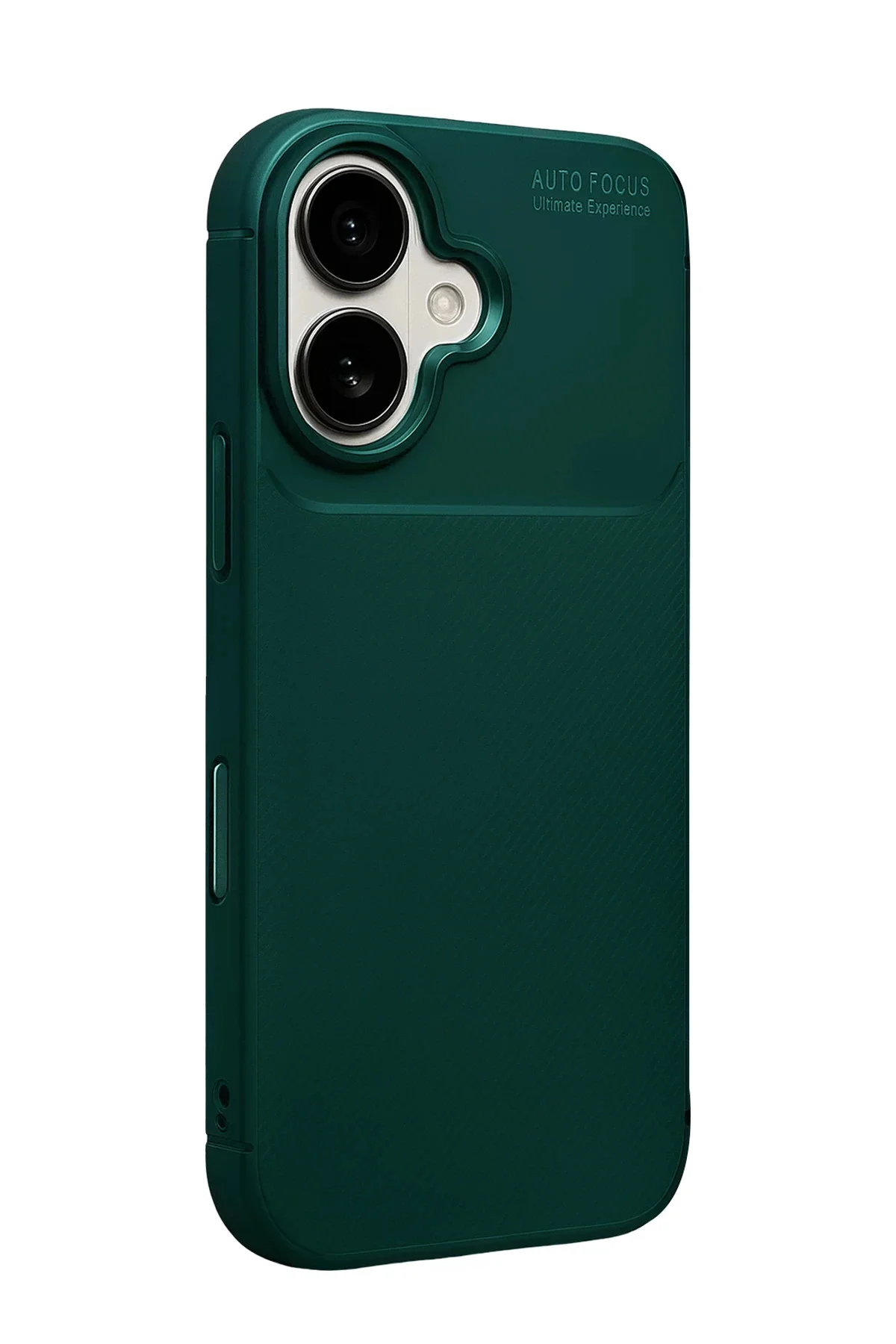 Newface Apple İphone 17 Auto Focus Karbon Kapak - Koyu Yeşil