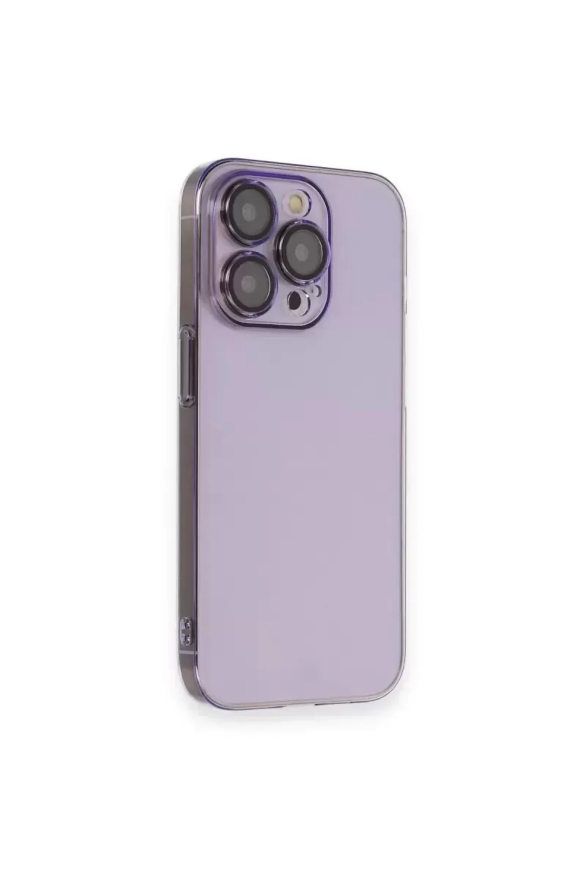Newface Apple İphone 13 Pro Max Kılıf Armada Lensli Kapak - Lila