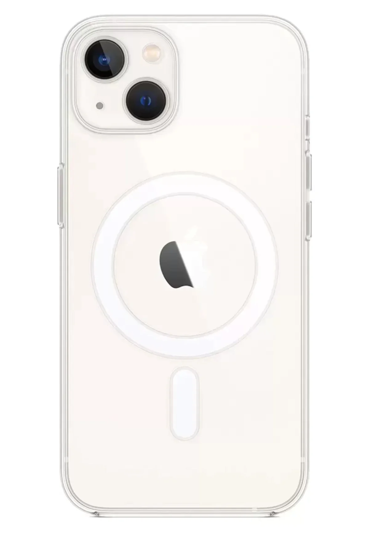 Newface Apple İphone 14 Kılıf Pc Real Magsafe Kapak - Şeffaf