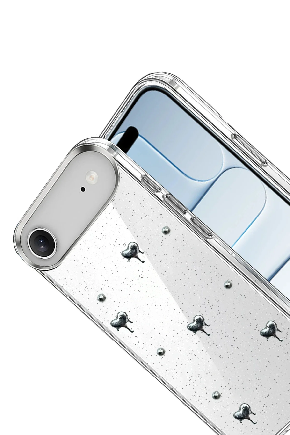 Newface Apple İphone 17 Air Fiyonk Desenli Kapak - Desen 1