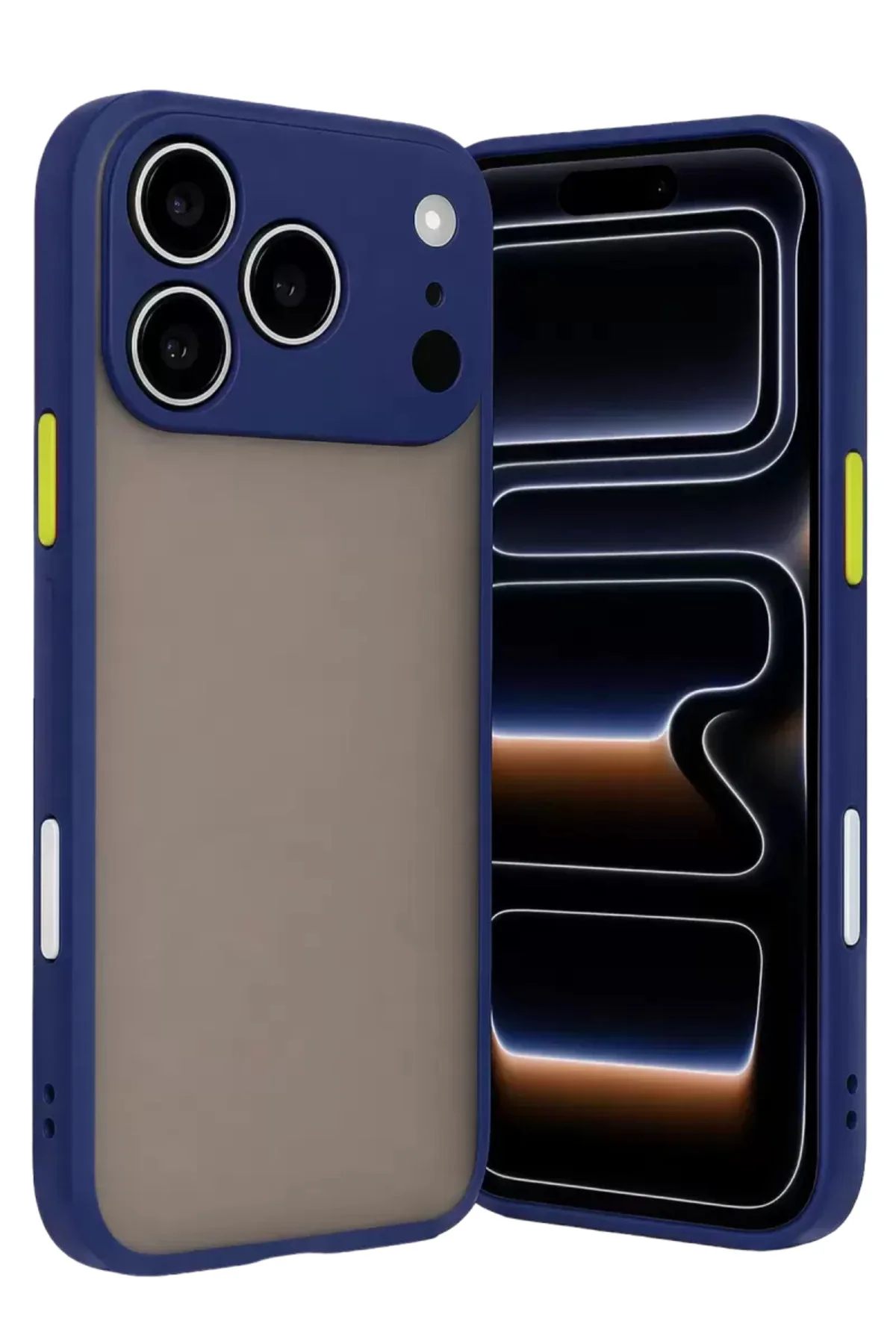 Newface Apple İphone 17 Pro Kılıf Montreal Silikon Kapak - Laicve