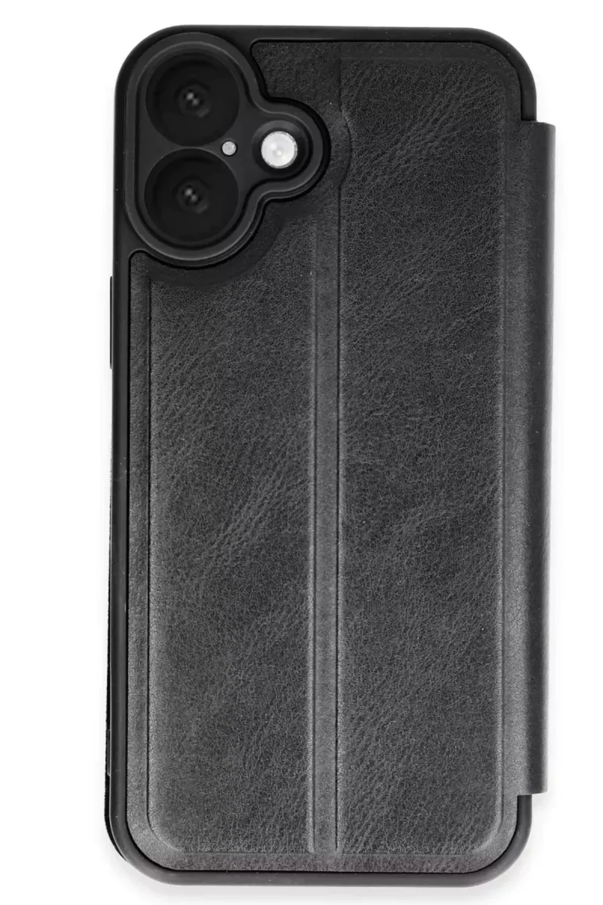 Newface Apple İphone 16 Kılıf Flip Cover - Siyah