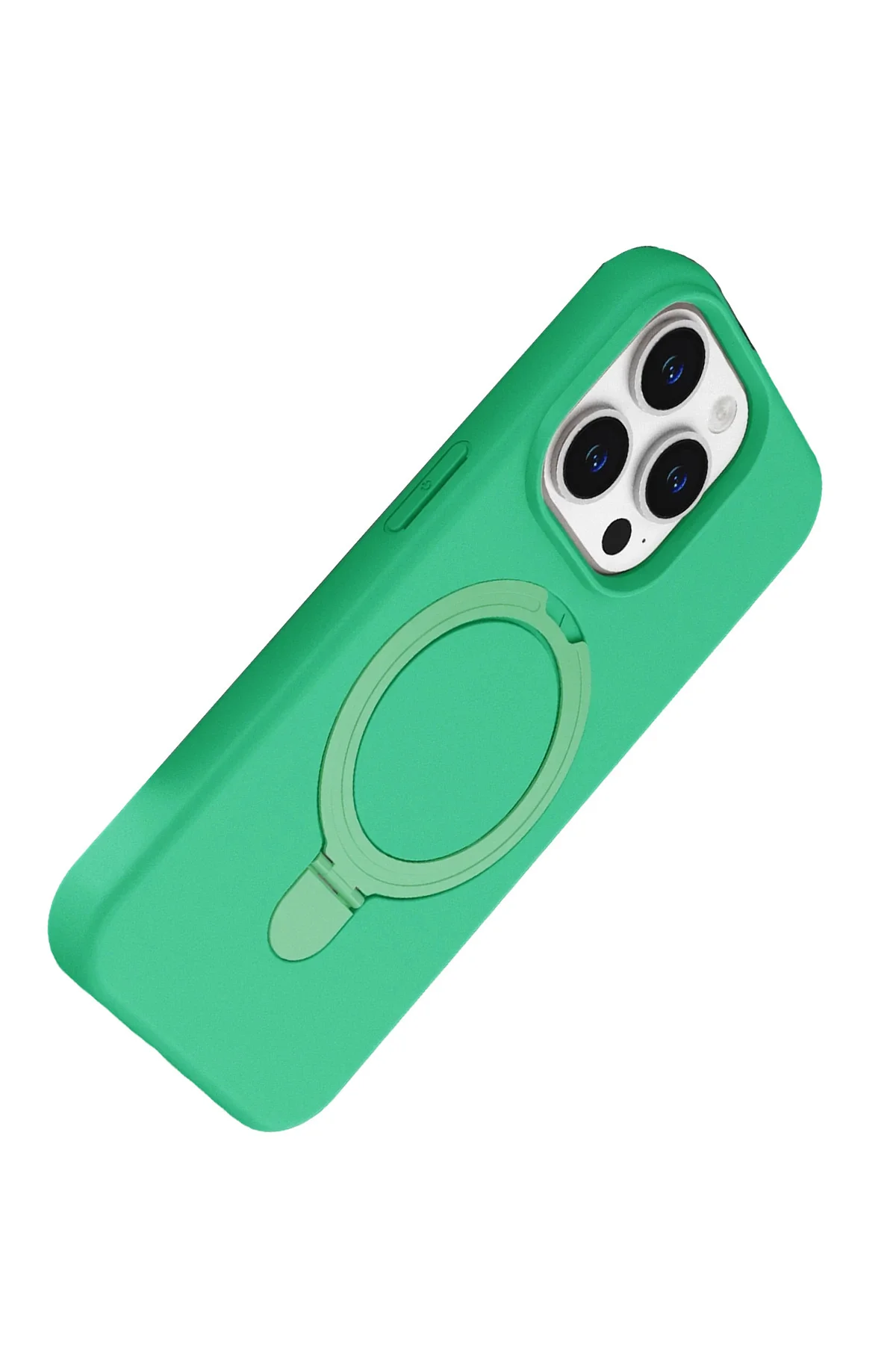 Newface Apple İphone 14 Pro Max Regal Magsafe Standlı Kapak - Yeş