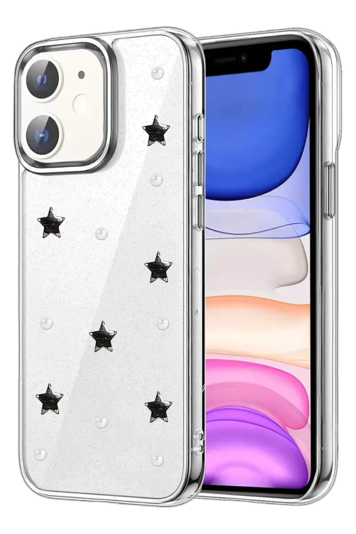 Newface Apple İphone 11 Fiyonk Desenli Kapak - Desen 7