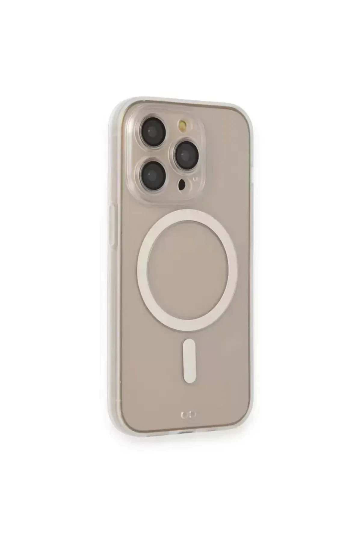 Newface Apple İphone 14 Pro Kılıf Grand Magneticsafe Kapak - Şeffaf