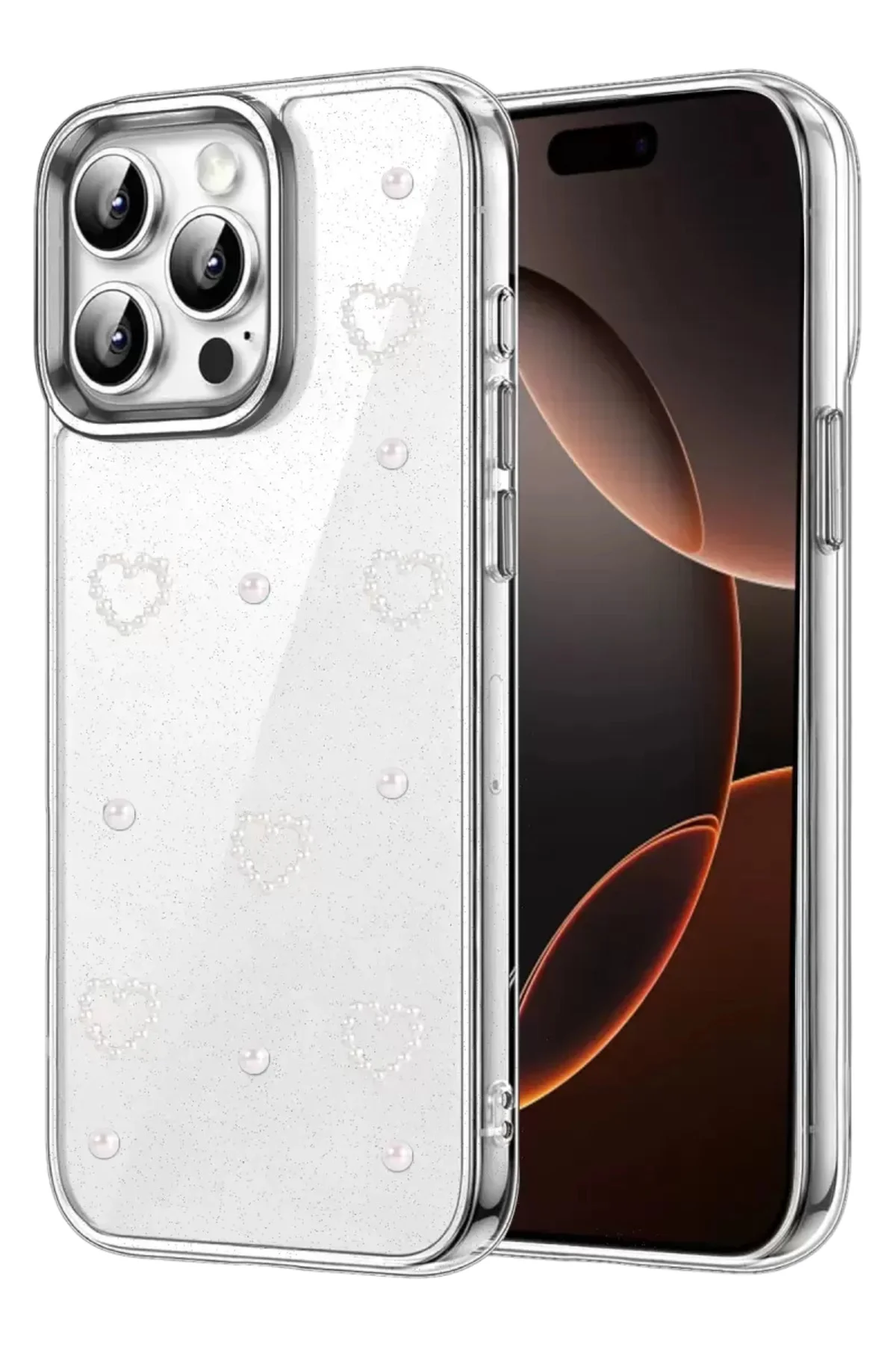 Newface Apple İphone 15 Pro Max Fiyonk Desenli Kapak - Desen 10