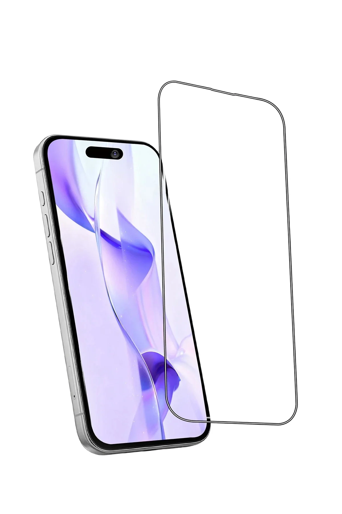 Newface Apple İphone 16 Pro Max Bilvis 5in1 3d Magic Cam Ekran Koruyucu - Siyah