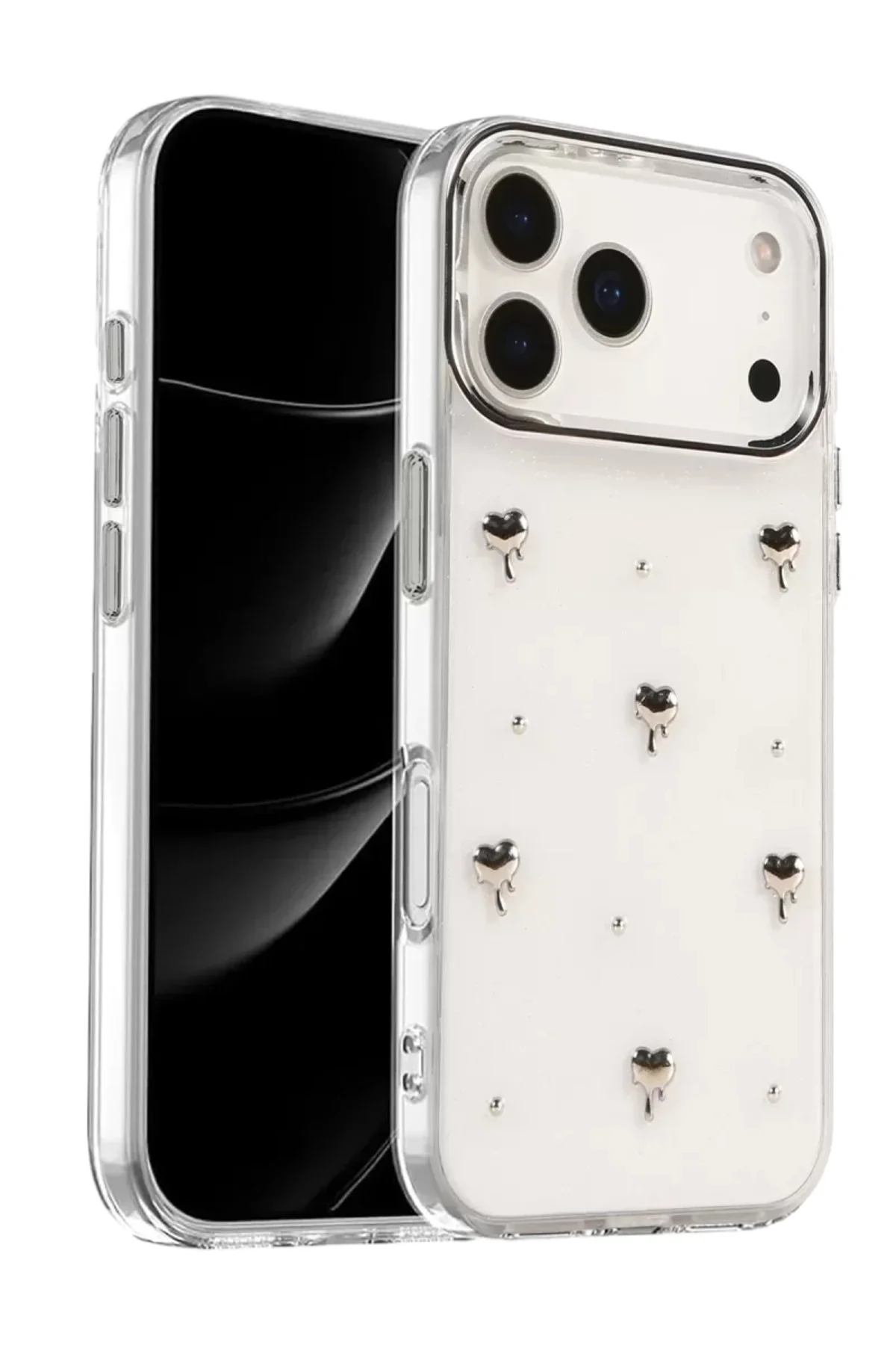 Newface Apple İphone 17 Pro Fiyonk Desenli Kapak - Desen 1