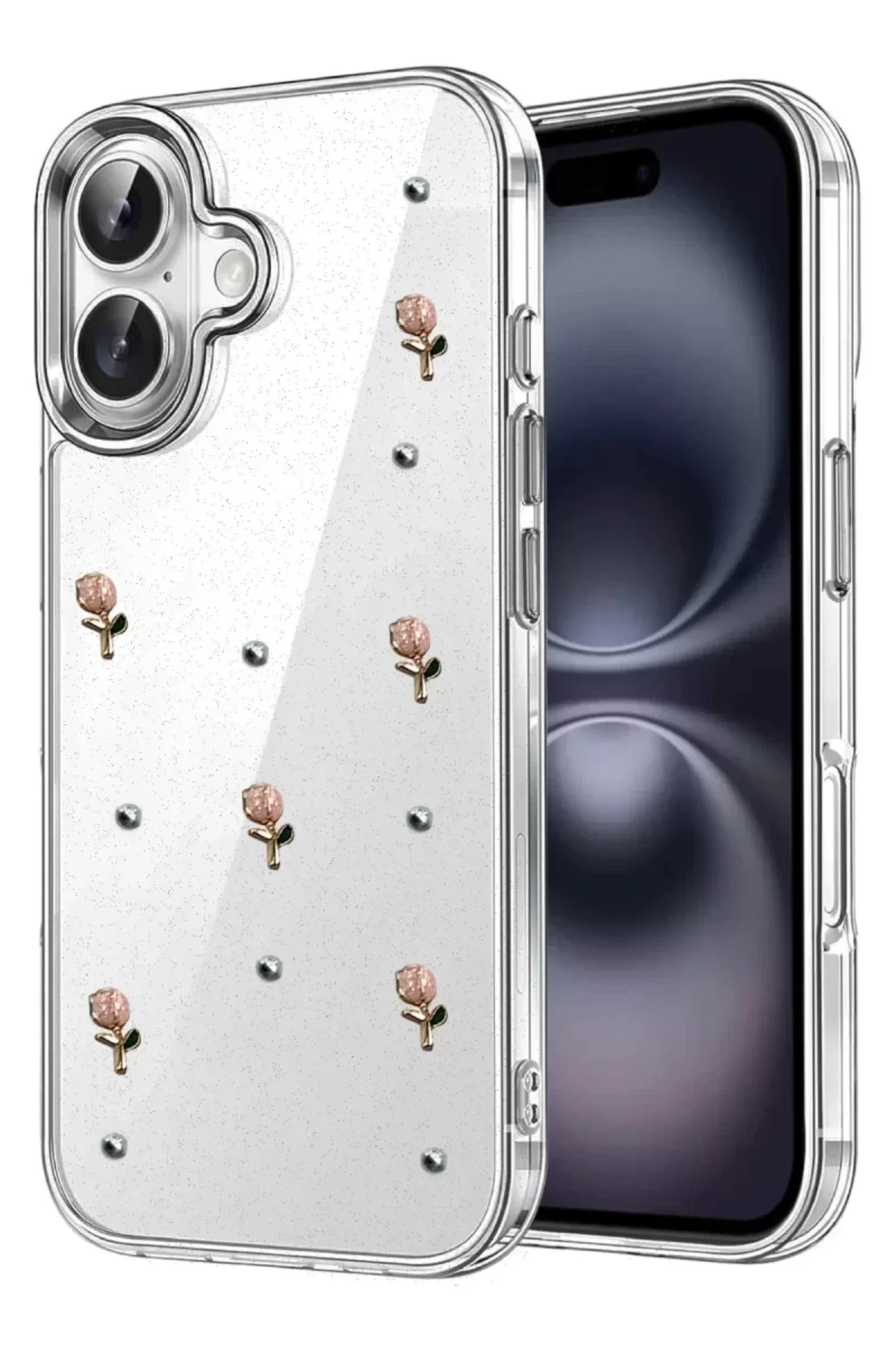 Newface Apple İphone 17 Fiyonk Desenli Kapak - Desen 6