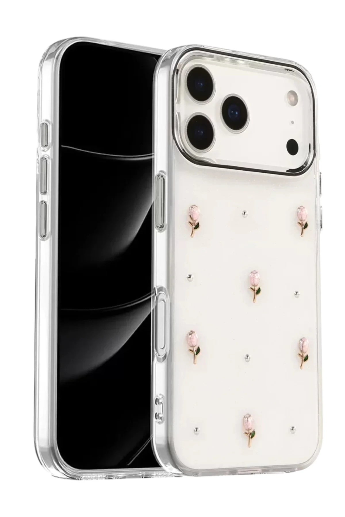 Newface Apple İphone 17 Pro Fiyonk Desenli Kapak - Desen 6