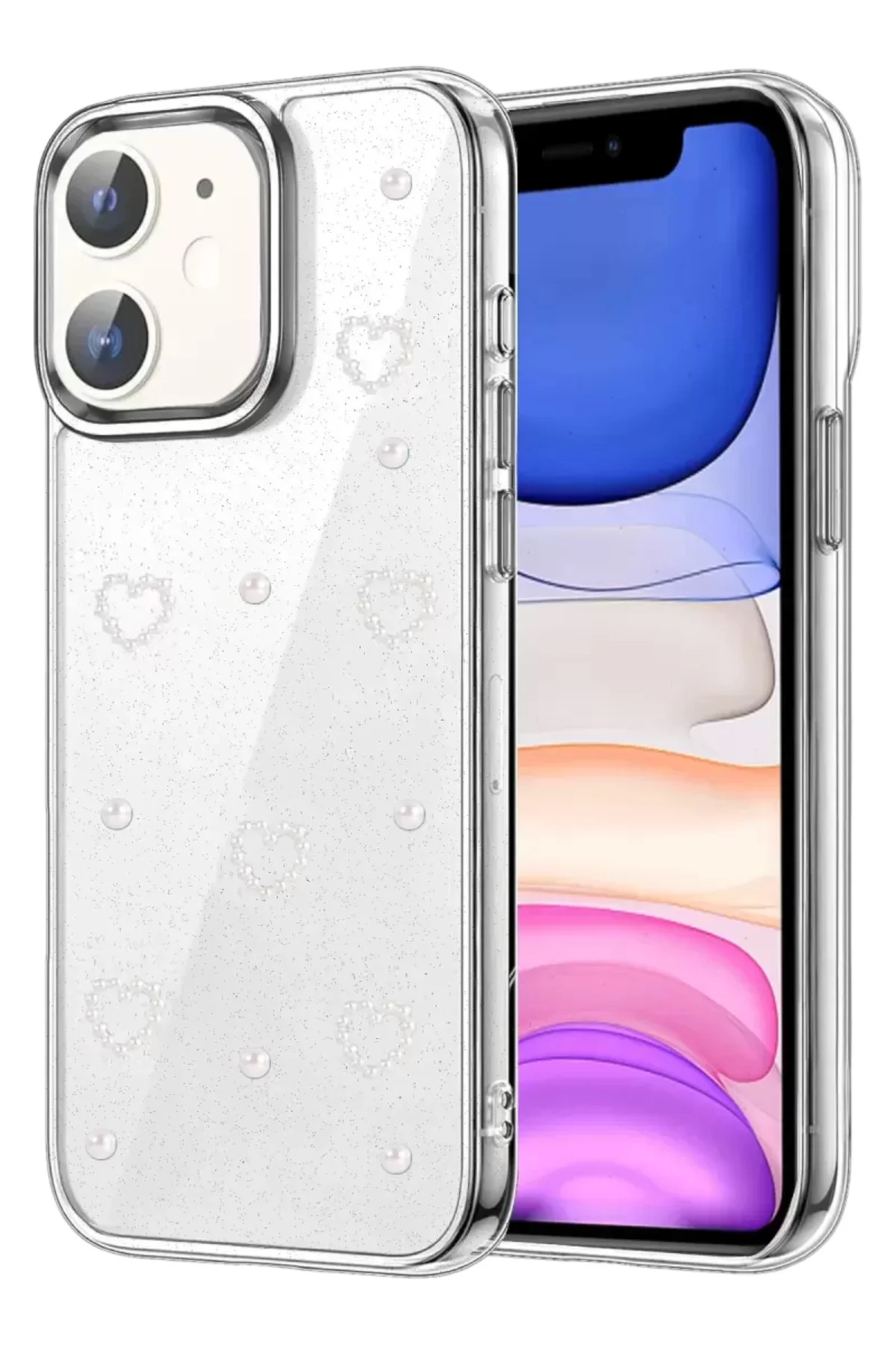 Newface Apple İphone 11 Fiyonk Desenli Kapak - Desen 10