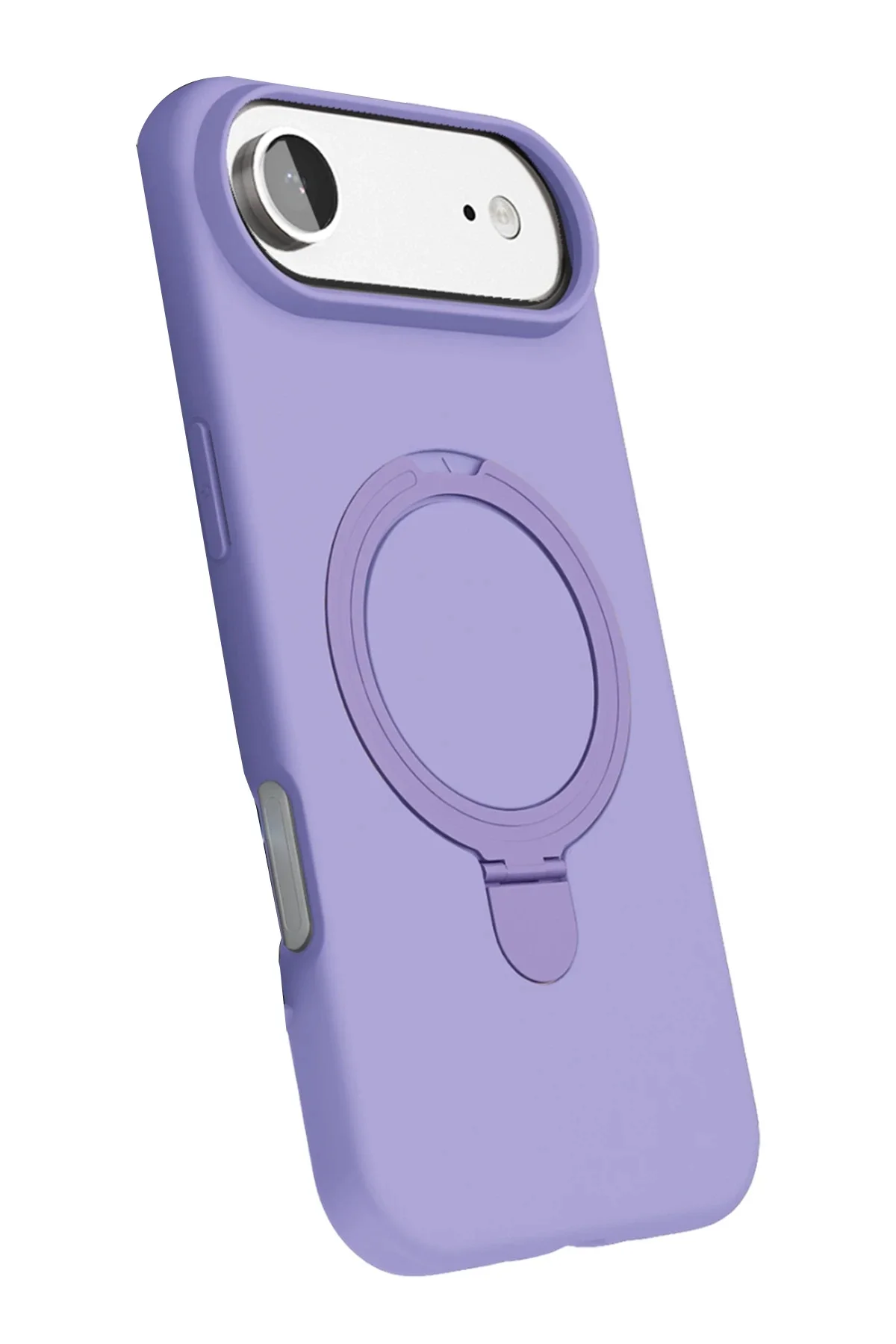 Newface Apple İphone 17 Air Regal Magsafe Standlı Kapak - Lila