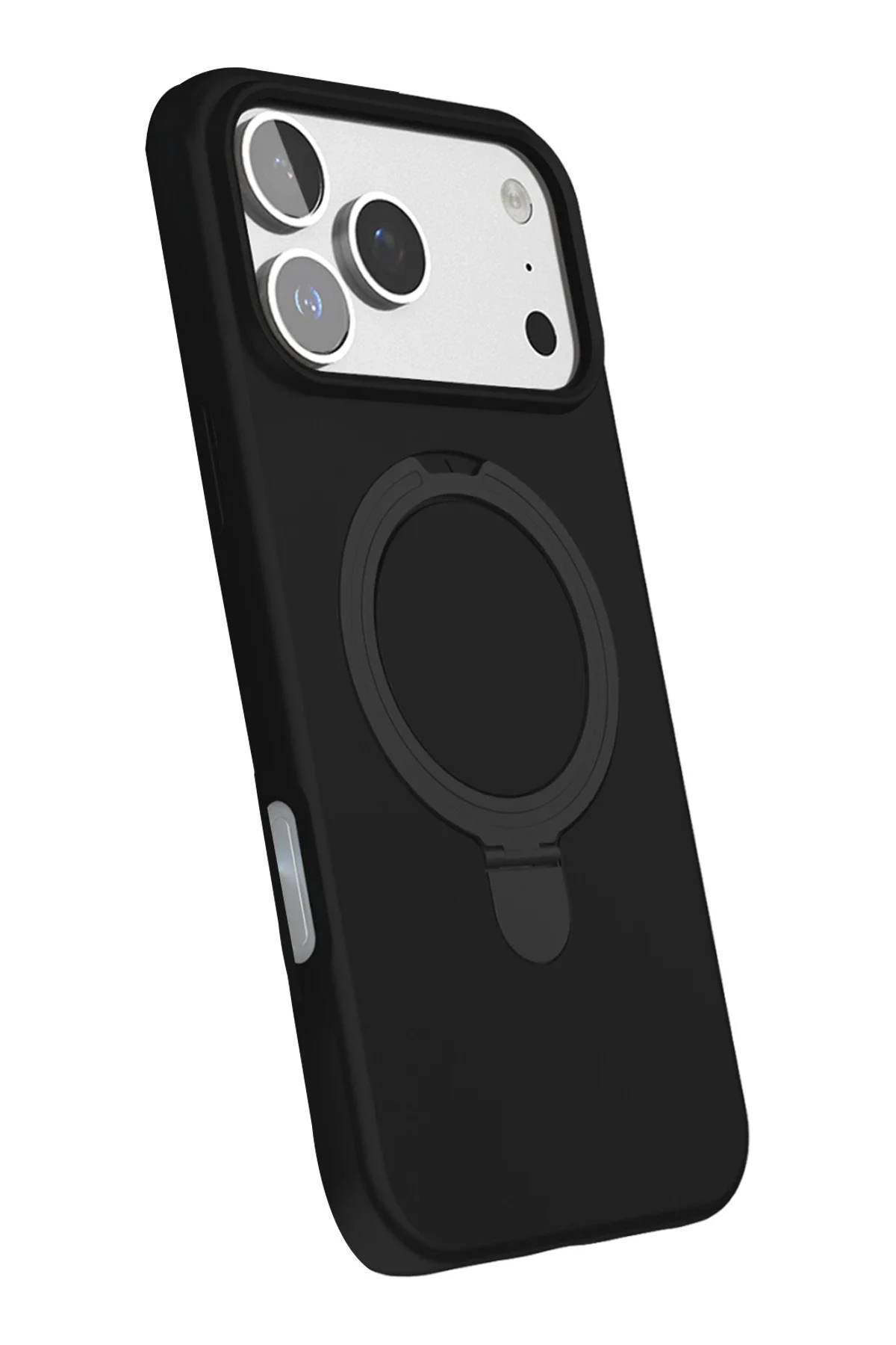 Newface Apple İphone 17 Pro Regal Magsafe Standlı Kapak - Siyah