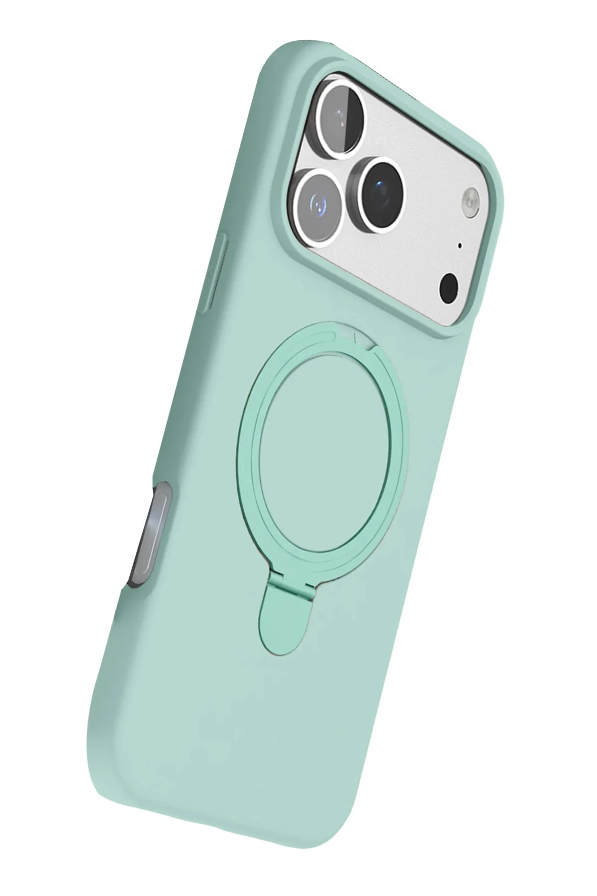 Newface Apple İphone 17 Pro Max Regal Magsafe Standlı Kapak - Su 