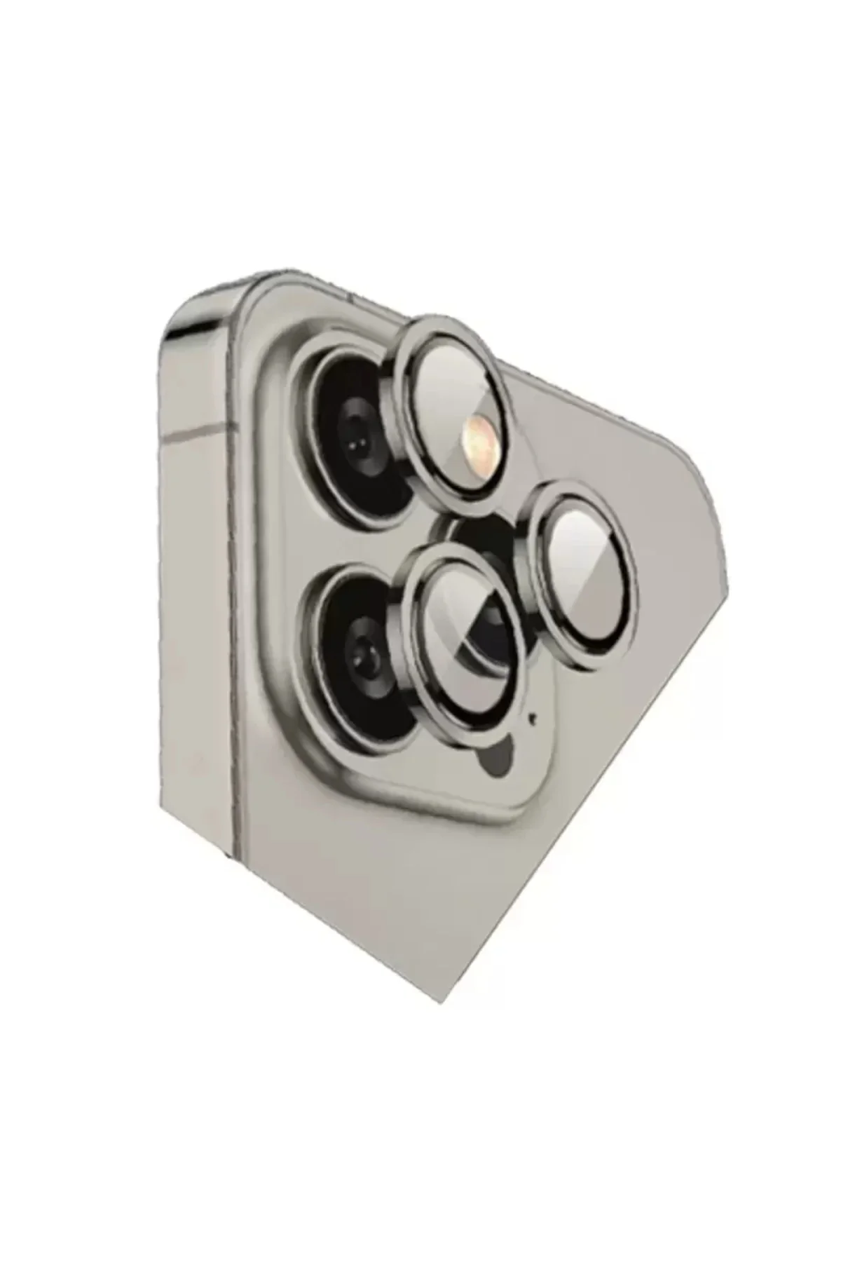 Newface Apple İphone 15 Pro Max Bilvis Titan Kamera Lens - Titan 