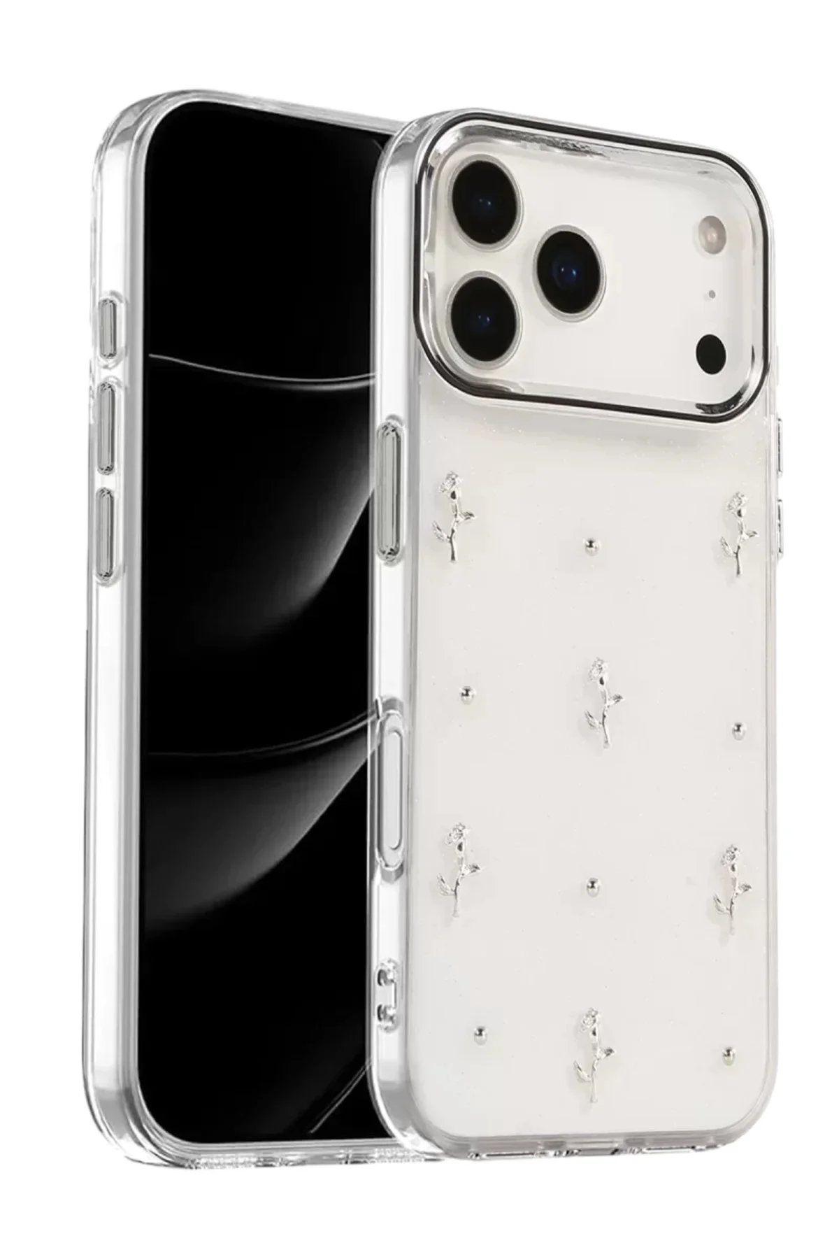 Newface Apple İphone 17 Pro Max Fiyonk Desenli Kapak - Desen 4