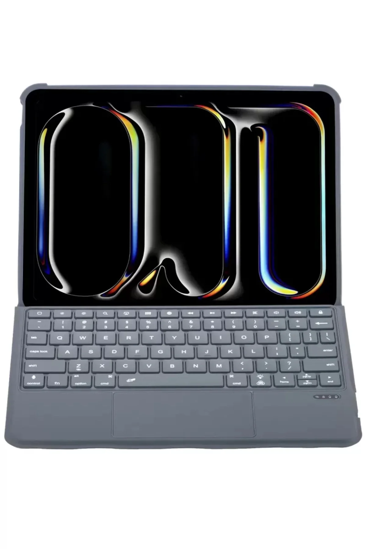 Newface Apple T5510d İpad Pro 13 (2024) Kılıf Palermo Ledli Klavy