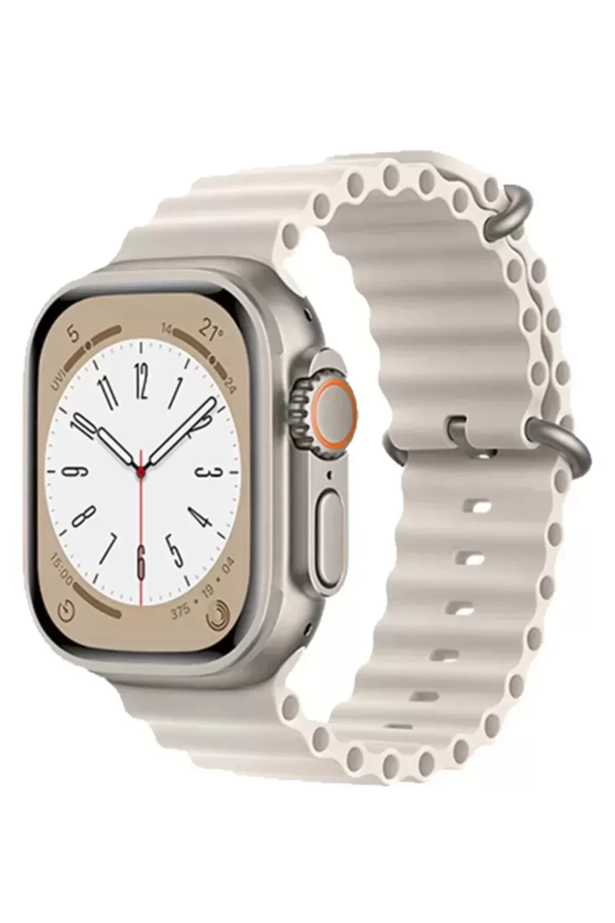 Newface Apple Watch 38mm Ocean Kordon - Krem