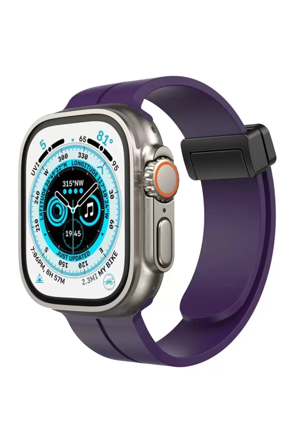 Newface Apple Watch 38mm Kr412 Elegance Stylısh Kordon - Derin Mo
