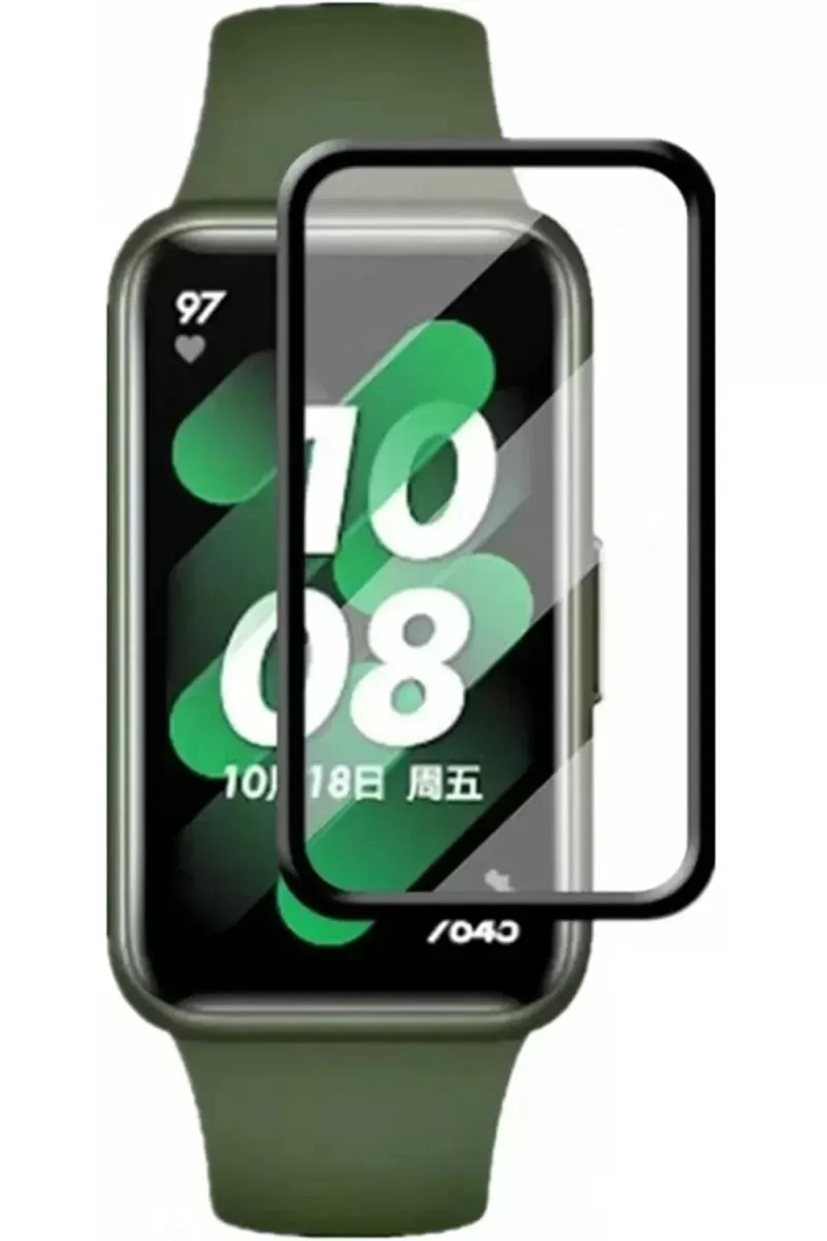 Newface Huawei Band 8 Polymer Nano Ekran Koruyucu - Şeffaf