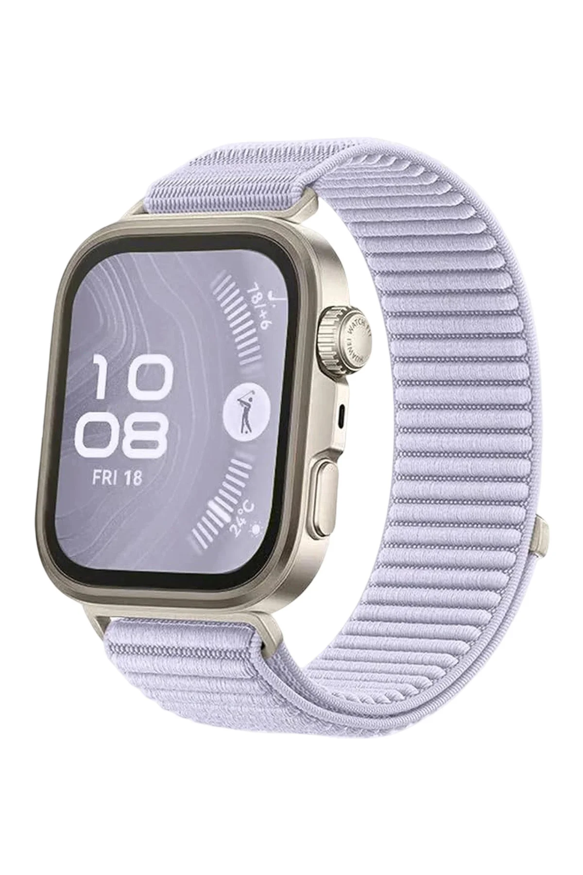 Newface Huawei Fit 4 Braid Kordon - Lila