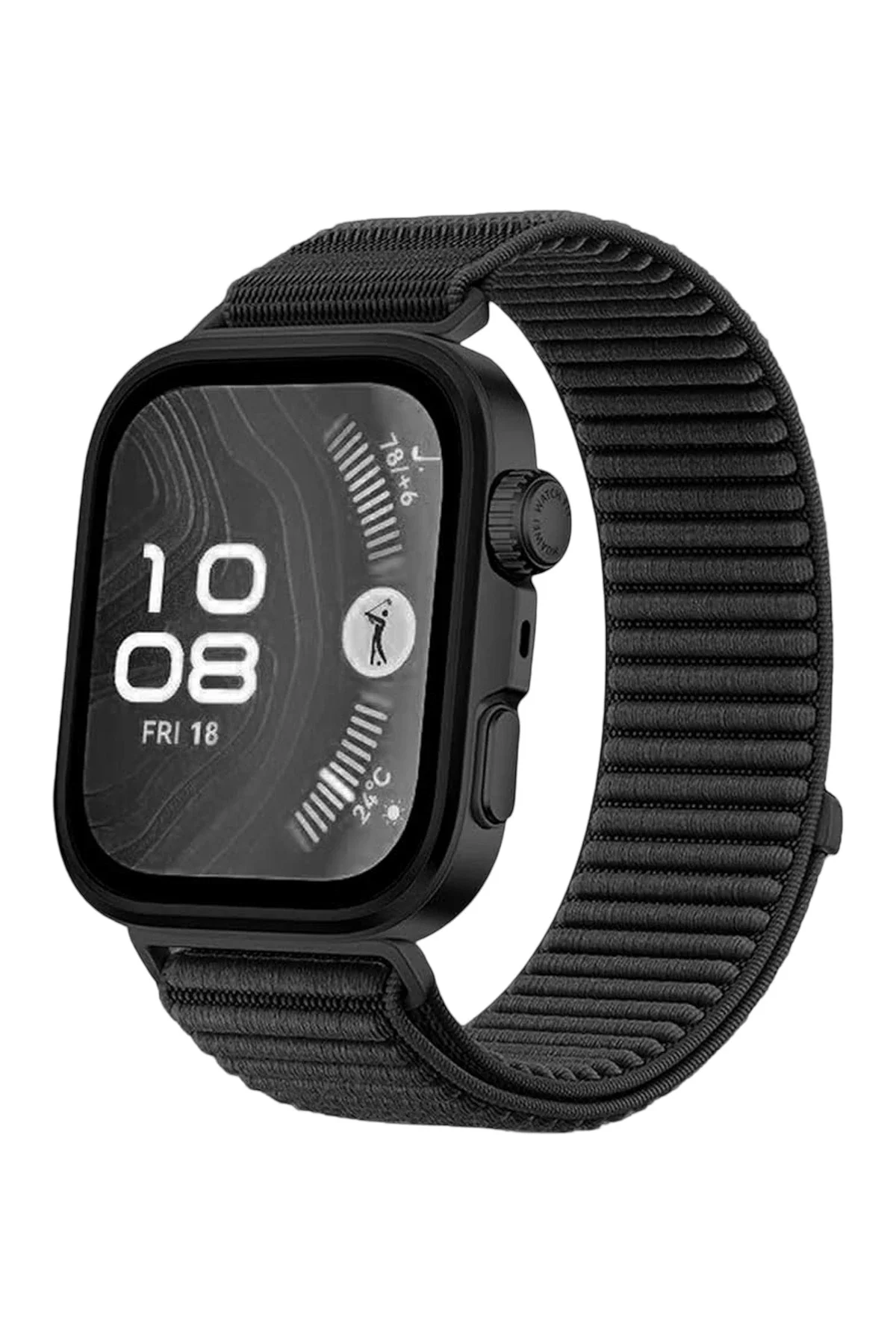 Newface Huawei Fit 4 Braid Kordon - Siyah