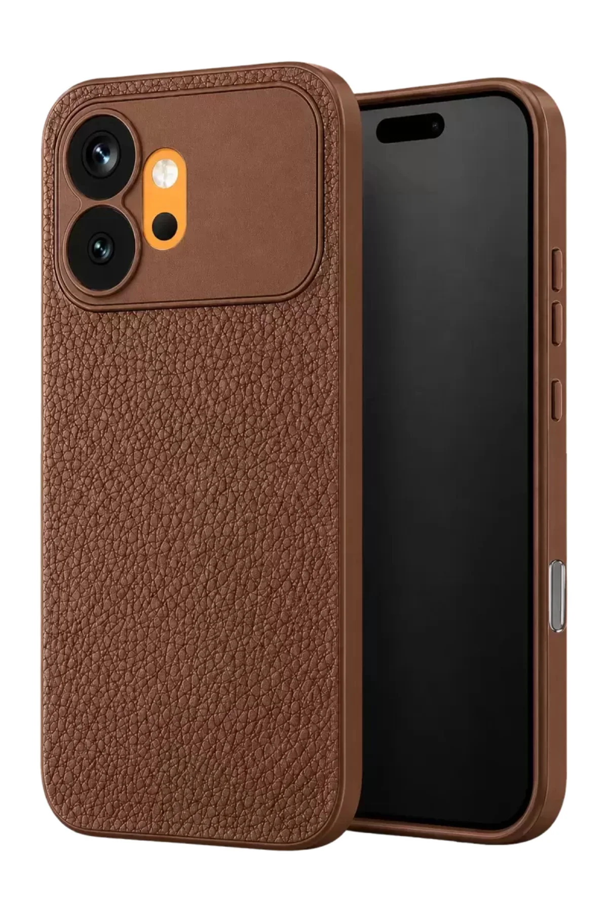 Newface Huawei Honor 600 Thermax Silikon Kılıf - Kahverengi
